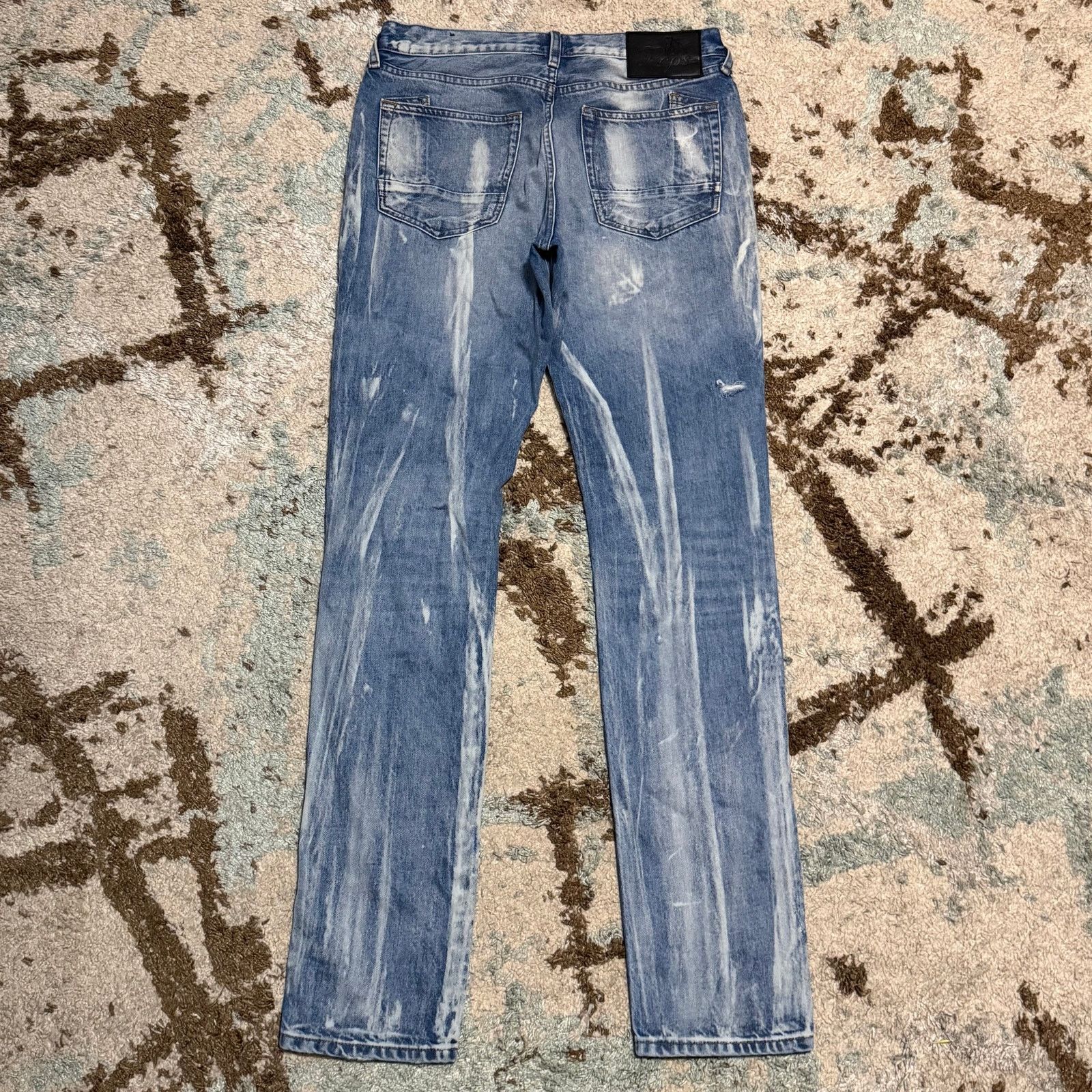 Prps Prps Le Sabre Slim Tapered Jeans Size 30x34 Distressed Size US 30 / EU 46 - 2 Thumbnail