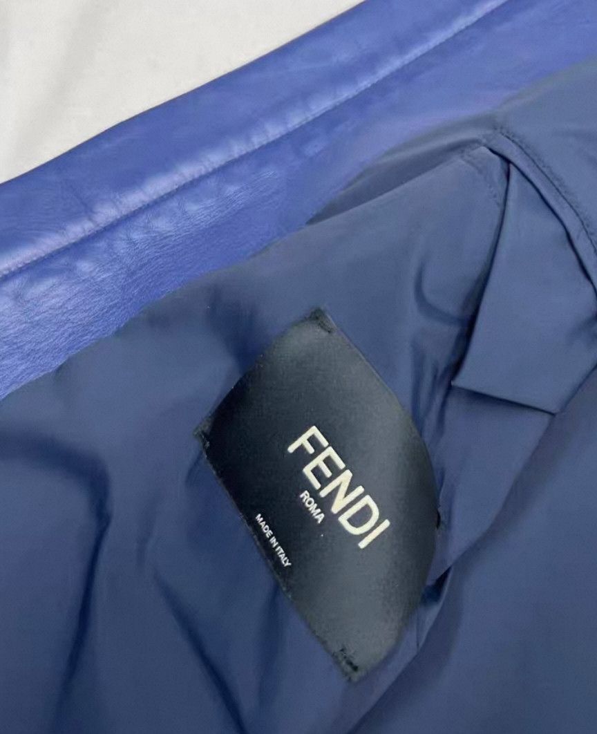 Fendi Fendi Little monster leather jacket Size US S / EU 44-46 / 1 - 4 Thumbnail