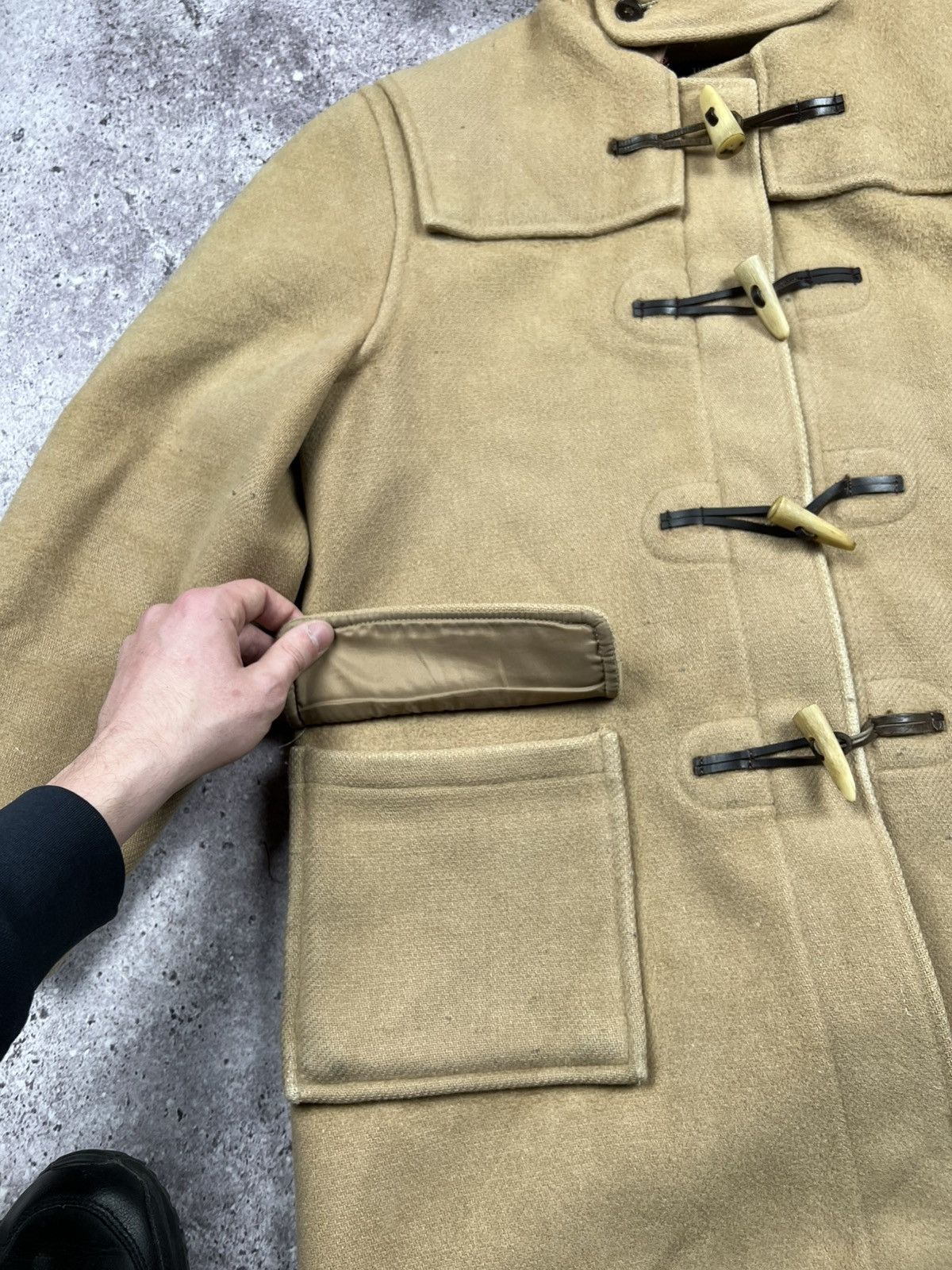 Gloverall Gloverall Vintage 80s 90s Wool DuffleCoat Jacket Overcoat Size US M / EU 48-50 / 2 - 5 Thumbnail