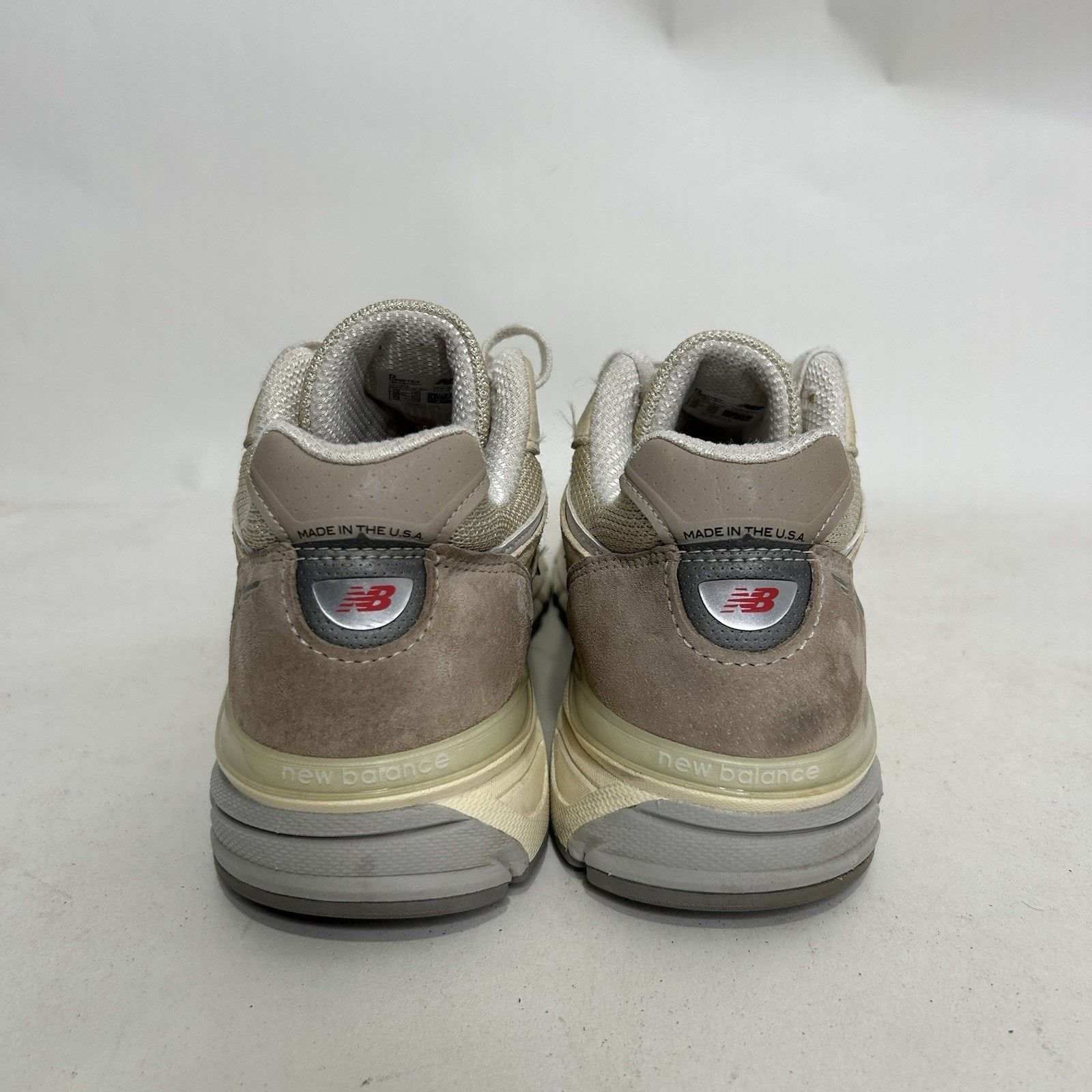 New Balance Teddy Santis x New Balance 990v4 “Limestone White” U990TE4 Size US 10 / EU 43 - 5 Thumbnail