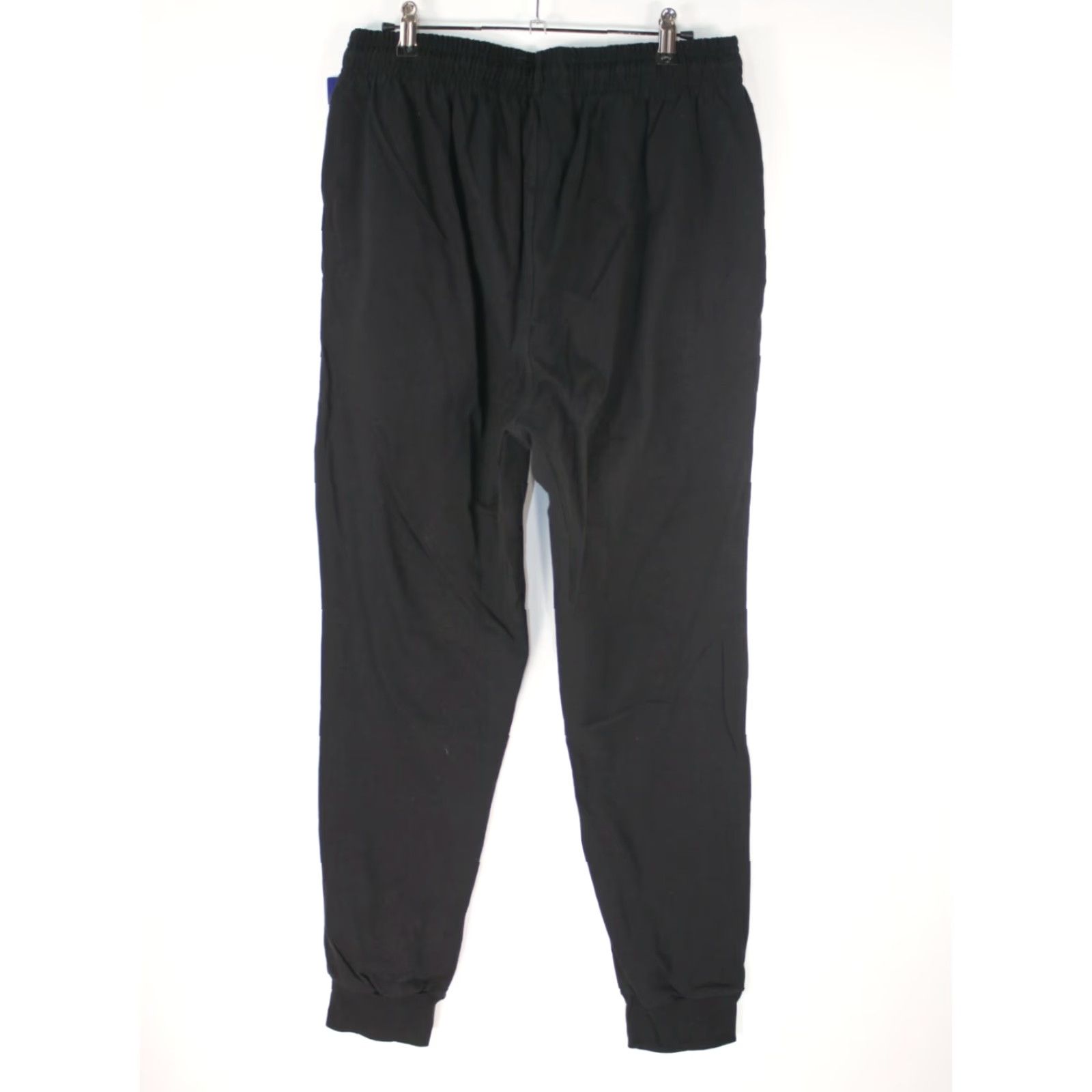 Champion VINTAGE Champion Mens Black Sweatpants Activewear Drawstring Size Medium Tapered Leg Gym Lounge Size US 31 - 4 Thumbnail
