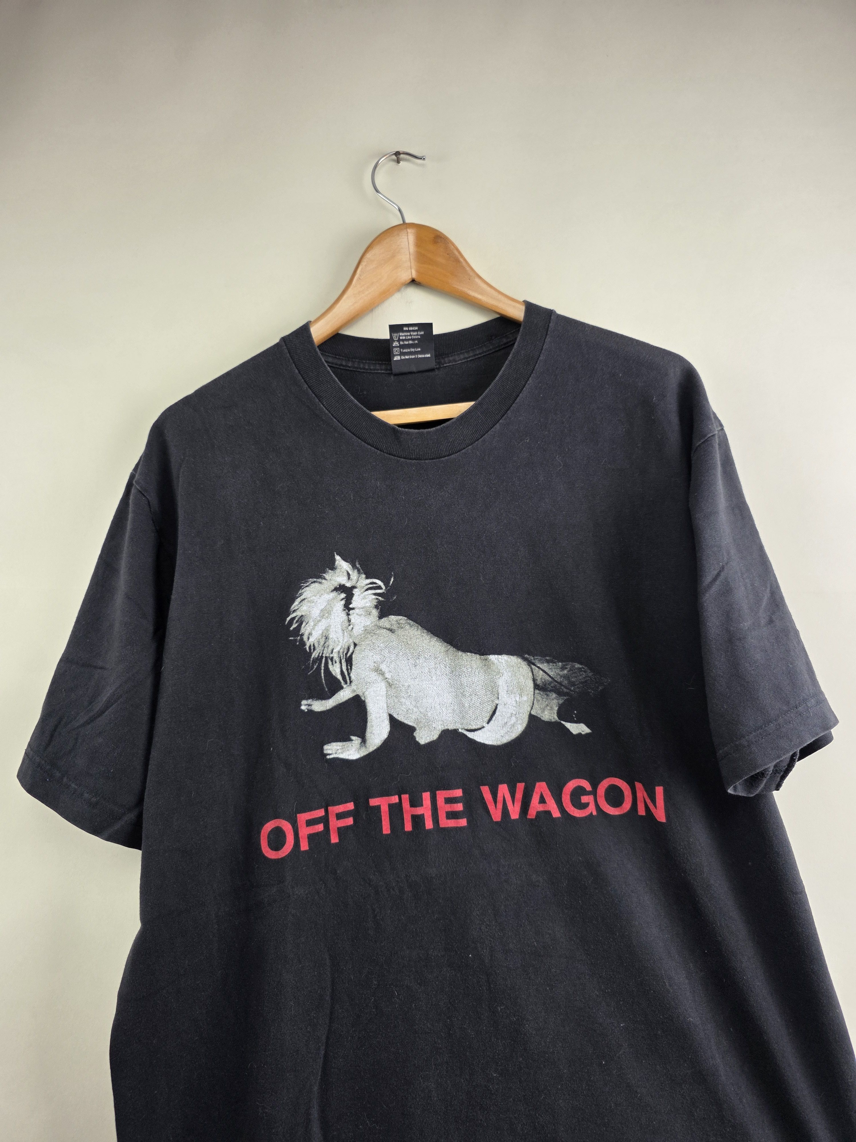 Band Tees 90s L7 Off The Wagon Vintage T shirt XL 23" 32" Size US XL / EU 56 / 4 - 2 Thumbnail