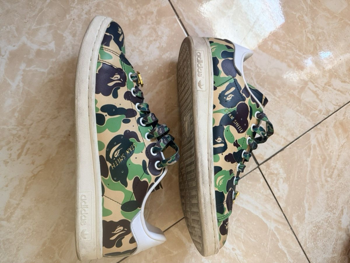 Adidas BAPE X Adidas Stan Smith ‘30th Anniversary-ABC Camo’ Size US 8.5 / EU 41-42 - 2 Thumbnail