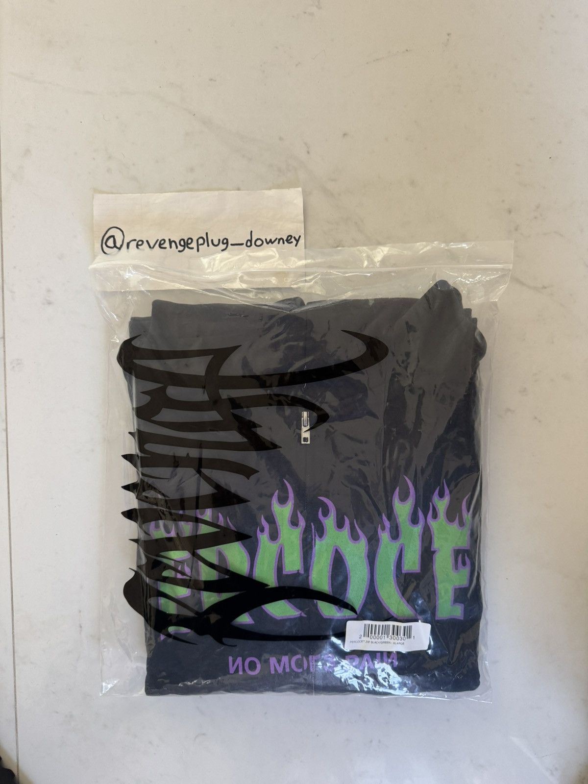 Revenge Revenge Percocet Zip Black Green Size US XL / EU 56 / 4 - 1 Thumbnail