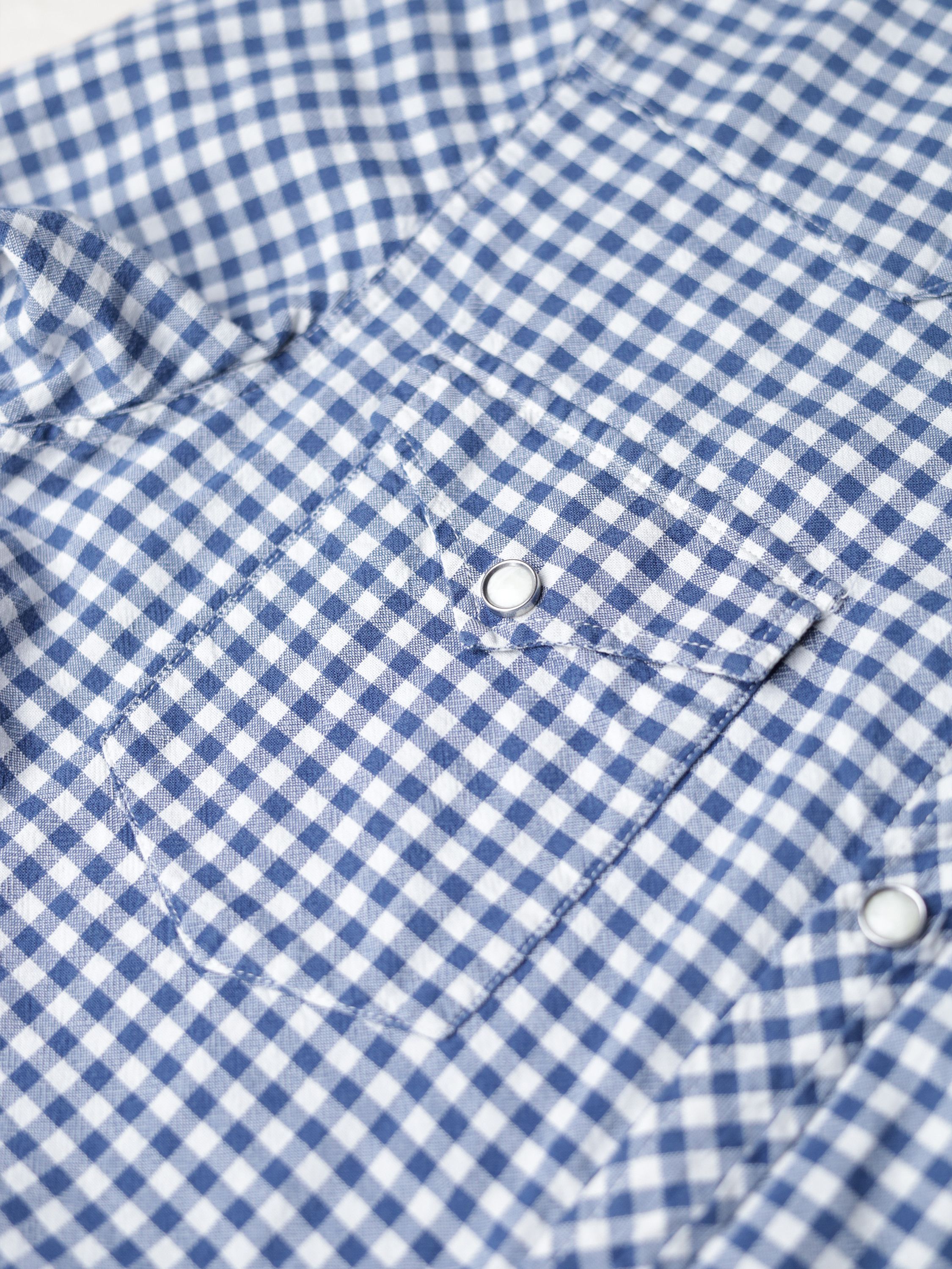 Levi's Vintage Clothing 1950s Gingham Western Shirt Size US S / EU 44-46 / 1 - 5 Thumbnail