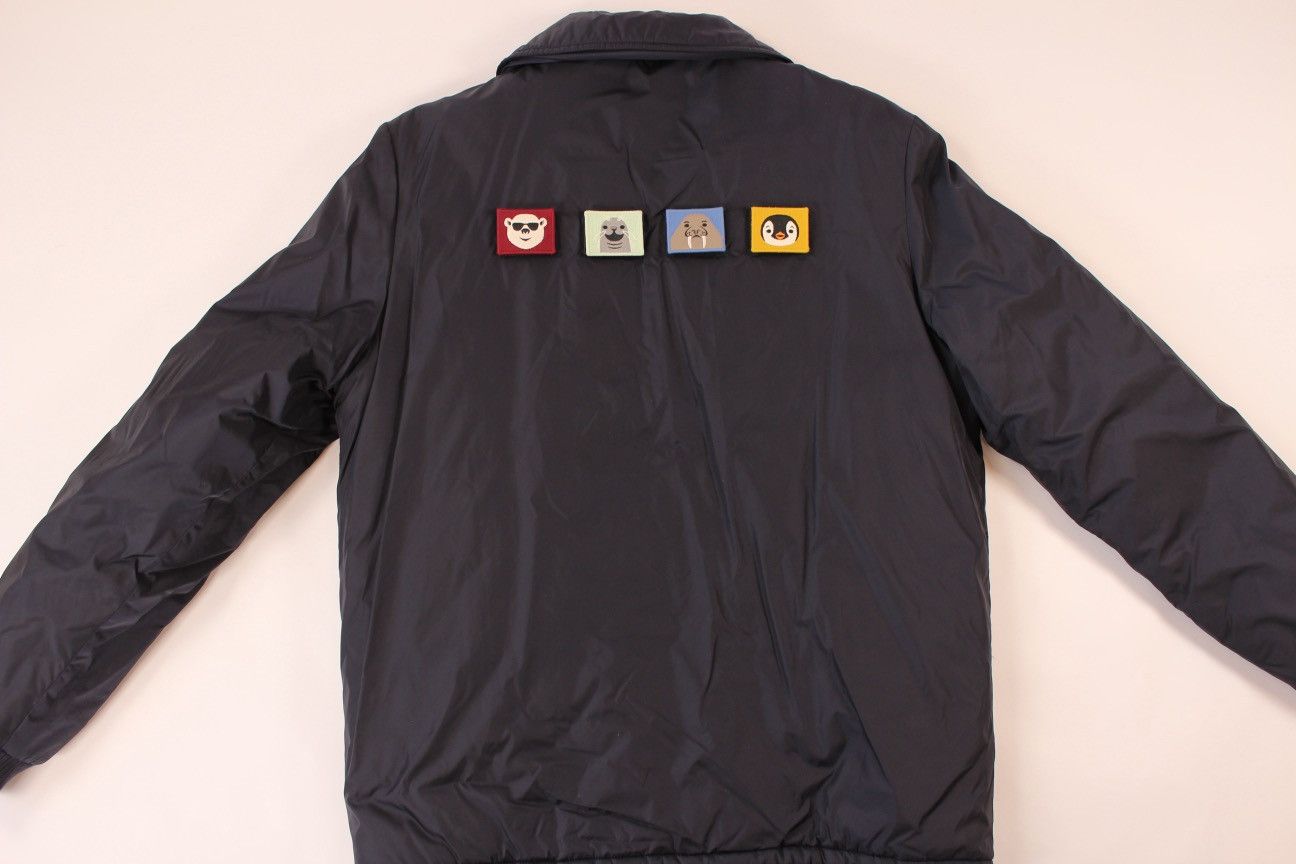Acne Studios Acne Studios Face Patch Padded Bomber Jacket 'Navy' Size US S / EU 44-46 / 1 - 1 Thumbnail