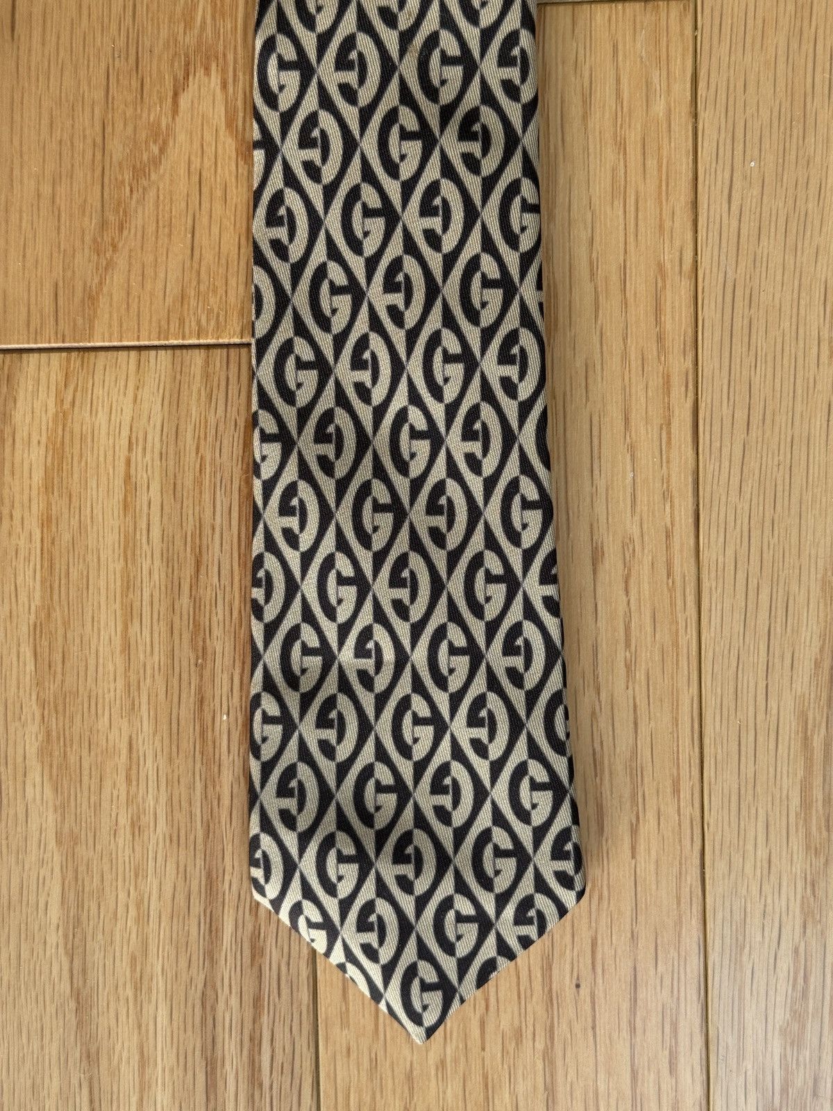 Gucci Print silk tie Size ONE SIZE - 2 Thumbnail