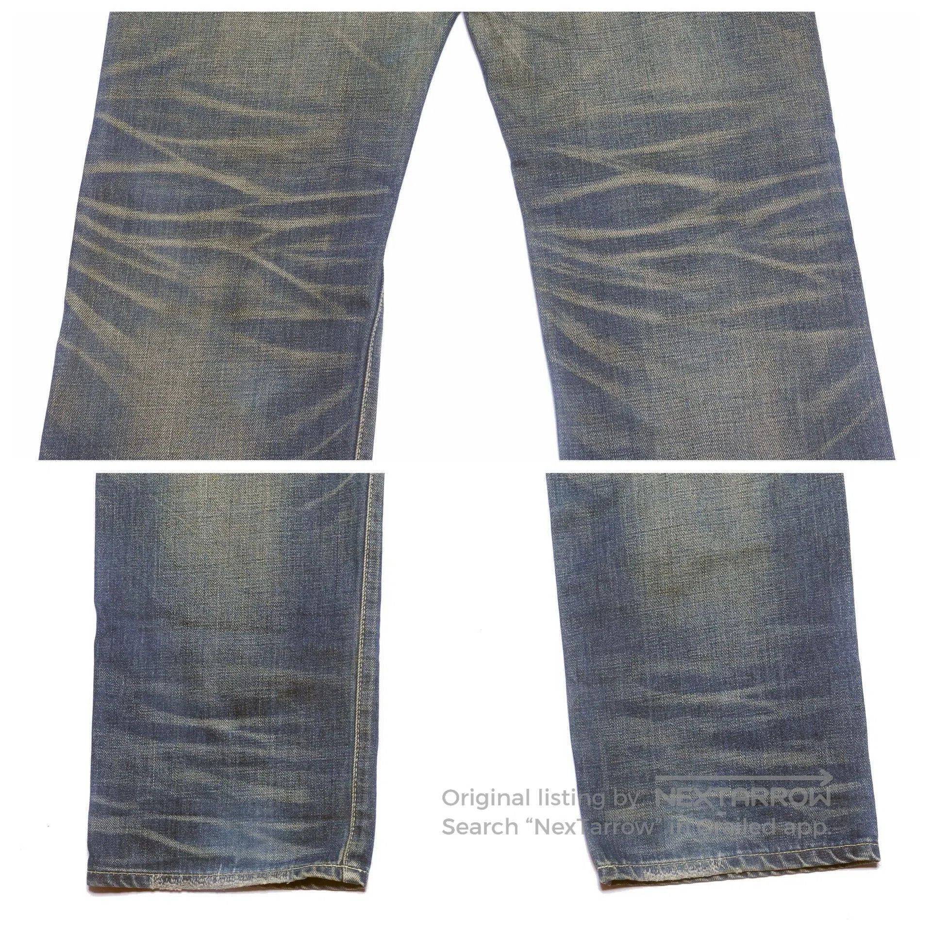 Neighborhood Blue Distressed Denim Jeans Size 28. Size US 28 / EU 44 - 6 Thumbnail
