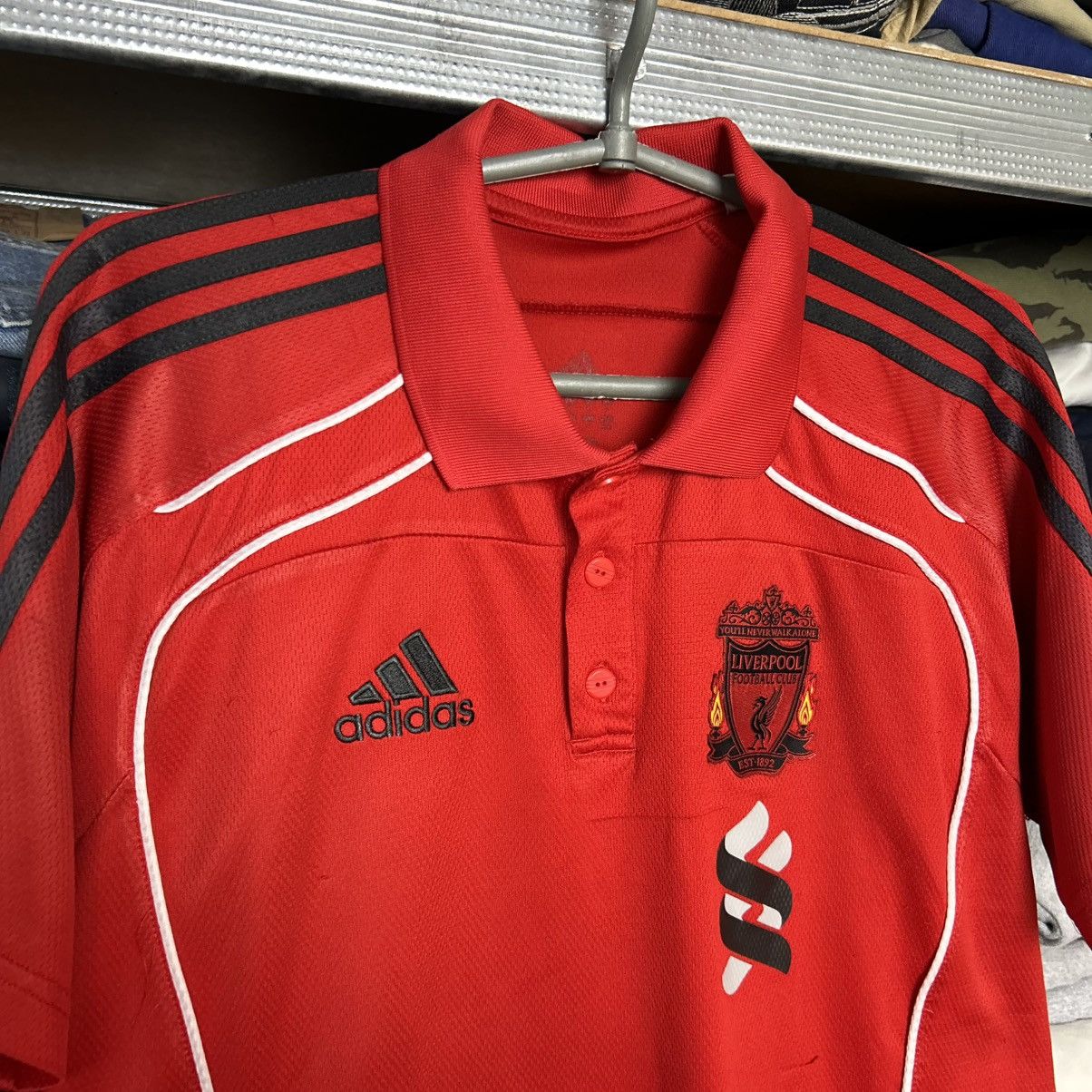 Adidas Vintage Adidas FC Liverpool 2010 home soccer jersey Size US S / EU 44-46 / 1 - 2 Thumbnail