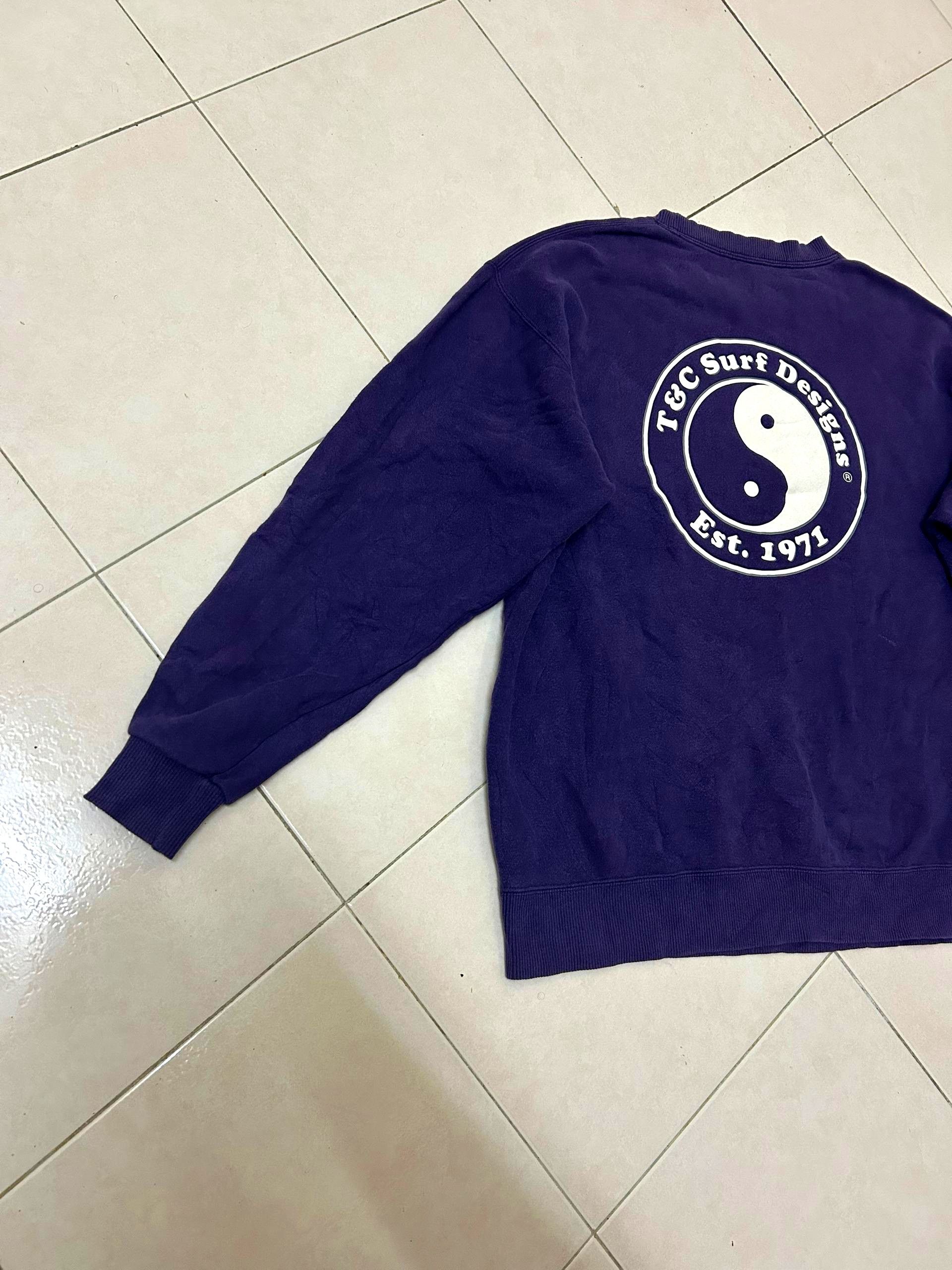 Sun Surf Vintage T&C Surf Design Rare Sweatshirts Size US L / EU 52-54 / 3 - 9 Thumbnail