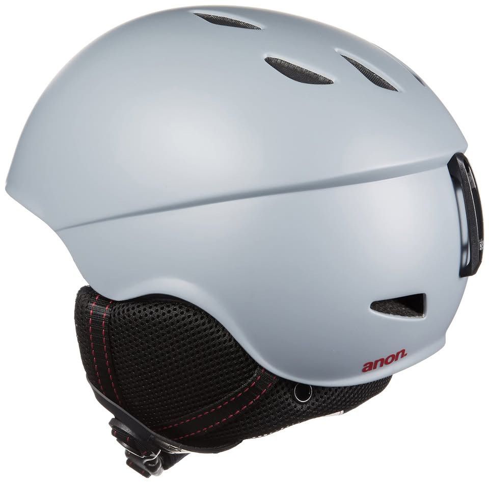 Anon Men's Helo Helmet - Round Fit, Gray, X-Large