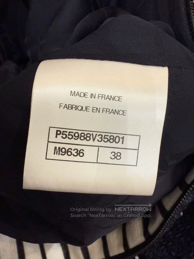 Chanel Chanel 17-year-old dark blue studded coat Size XS / US 0-2 / IT 36-38 - 5 Thumbnail