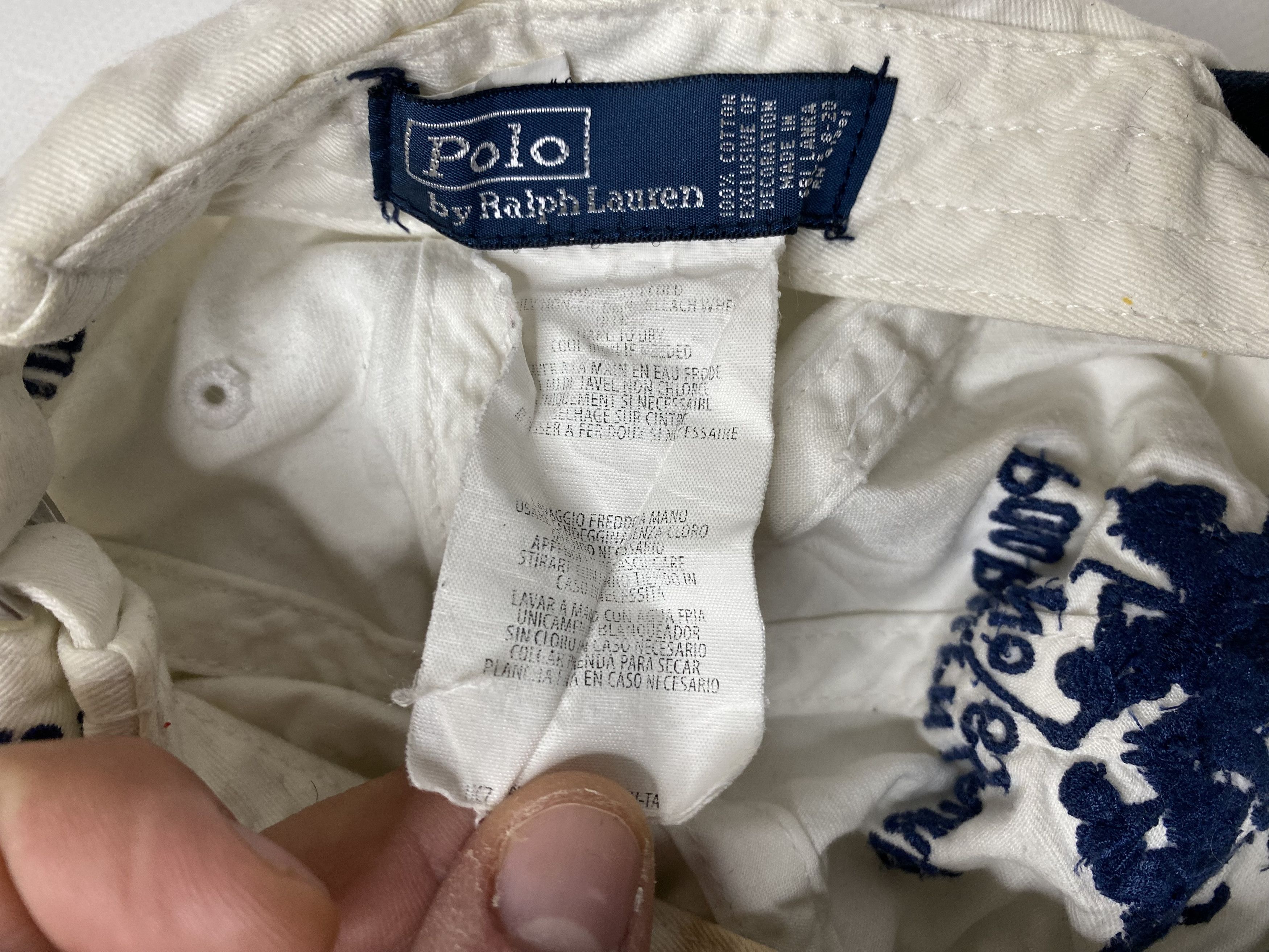 Polo Ralph Lauren × Vintage POLO RALPH LAUREN #67 BLEECKER NY HAT STRAPBACK EQUESTRIAN Size ONE SIZE - 6 Thumbnail