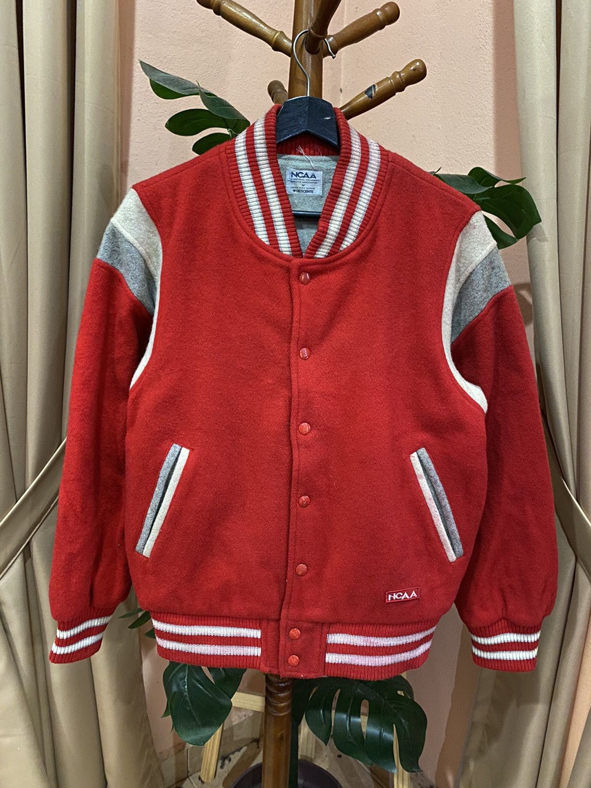 Vintage NCAA Descente Varsity Jacket Collegiate Sportswear