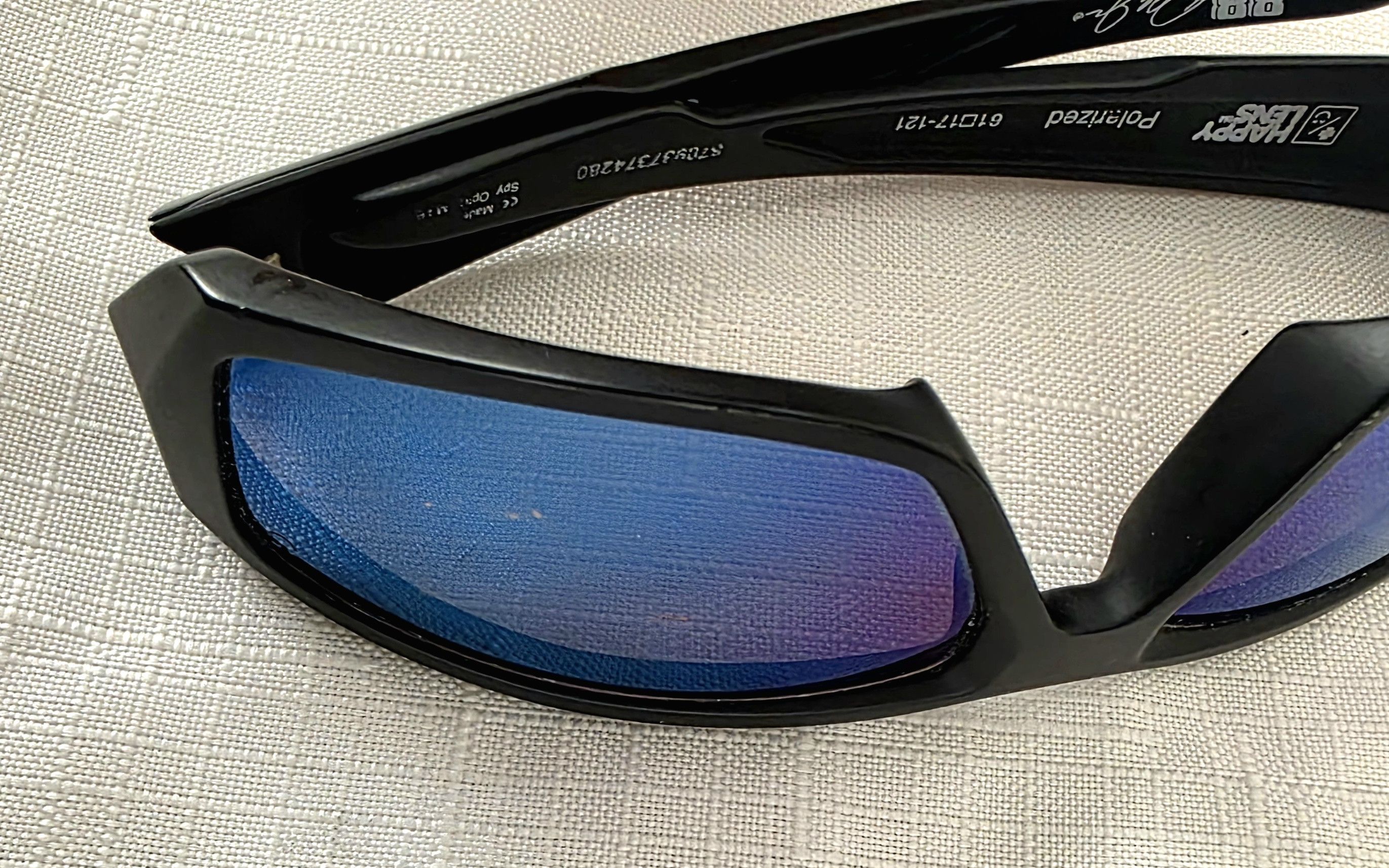 SPY Optic Spy Optics Dirty Mo Soft Matte Black Polar Blue Dale Jr 88 Size ONE SIZE - 8 Thumbnail