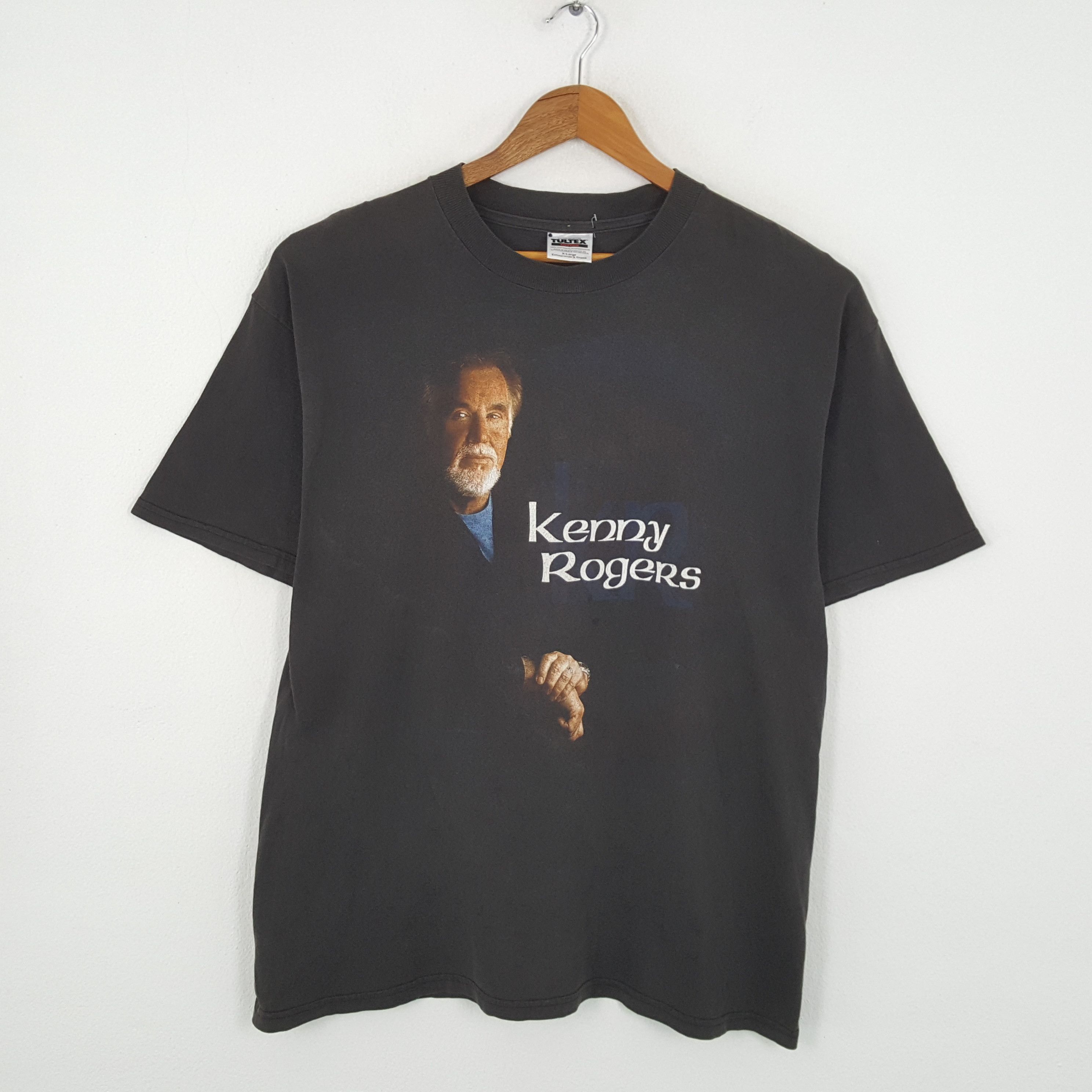 Band Tees × Vintage Vintage 90's KENNY ROGERS American Promotion T-Shirts Size US XL / EU 56 / 4 - 1 Thumbnail
