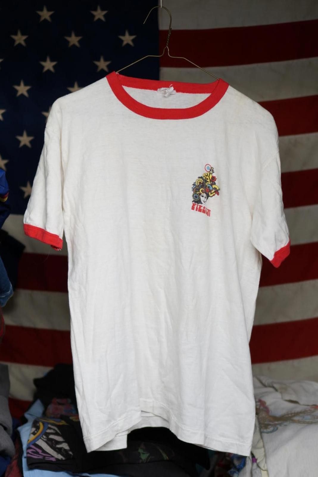 Coca Cola Vintage Coca-Cola 'Coke is it!' Ringer T-Shirt Size ONE SIZE - 2 Thumbnail