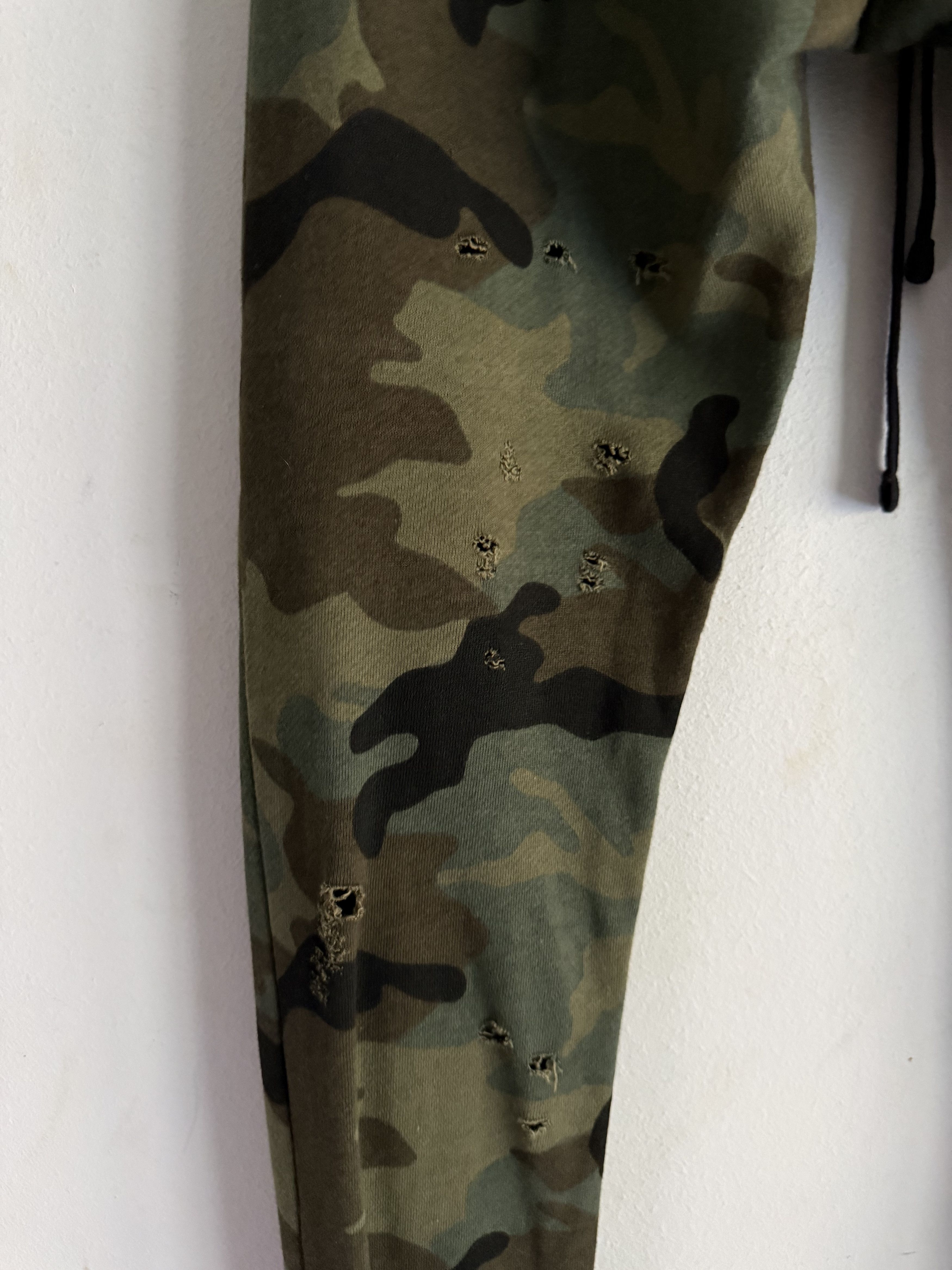 Amiri Amiri MX1 Leather Patch Sweatpants Camo Size US 30 / EU 46 - 17 Thumbnail
