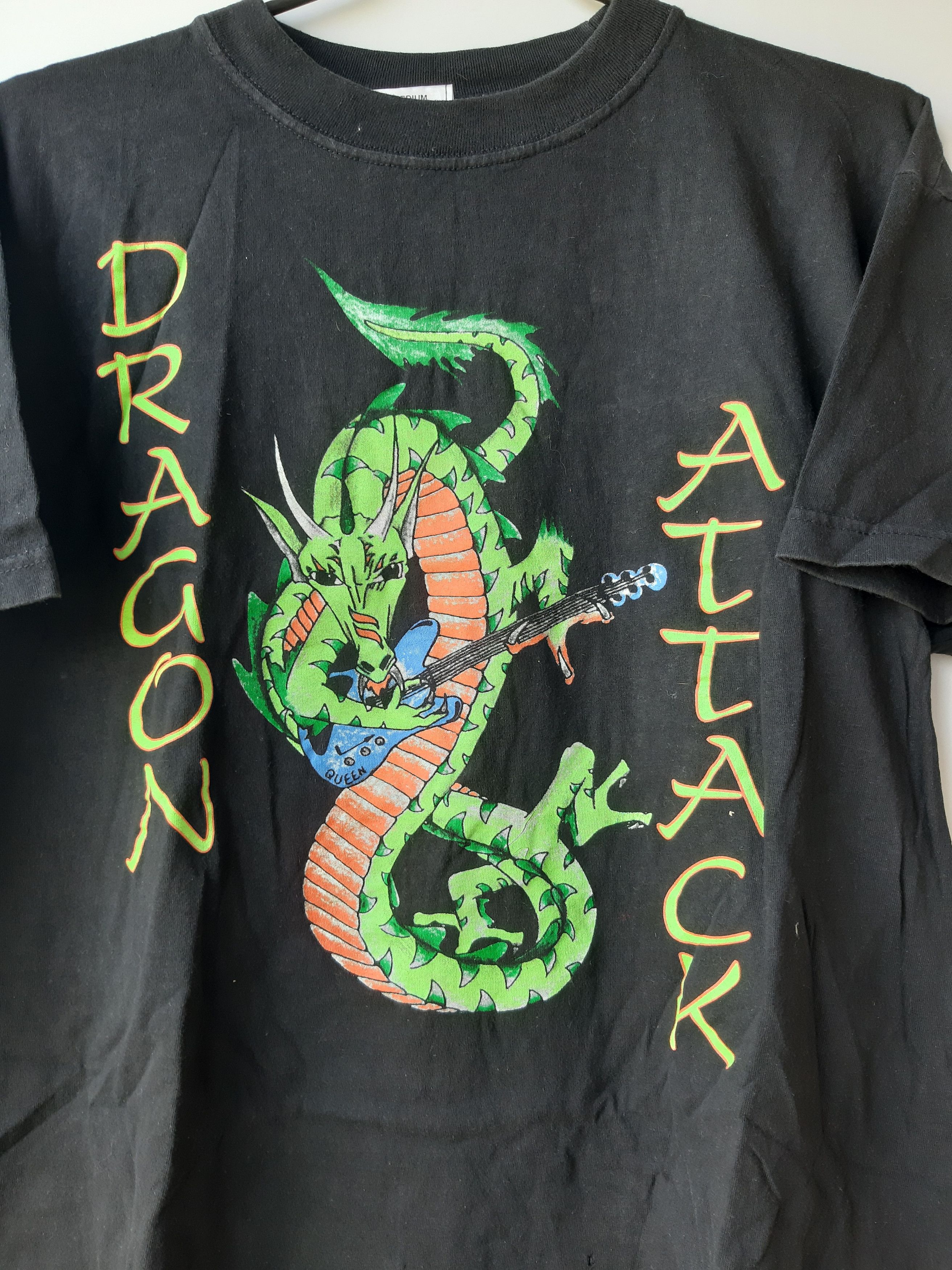 Band Tees Queen Dragon Attack Shirt World Fired Queen Convention 1999 Size US M / EU 48-50 / 2 - 2 Thumbnail