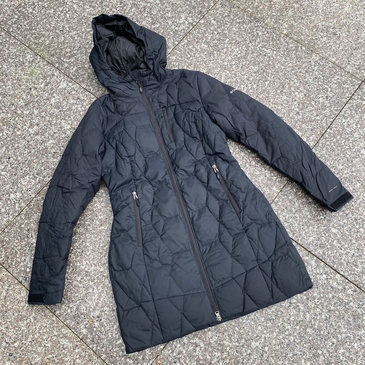 image of Columbia 700 Down Puffer Coat in Black, Women's (Size Small)