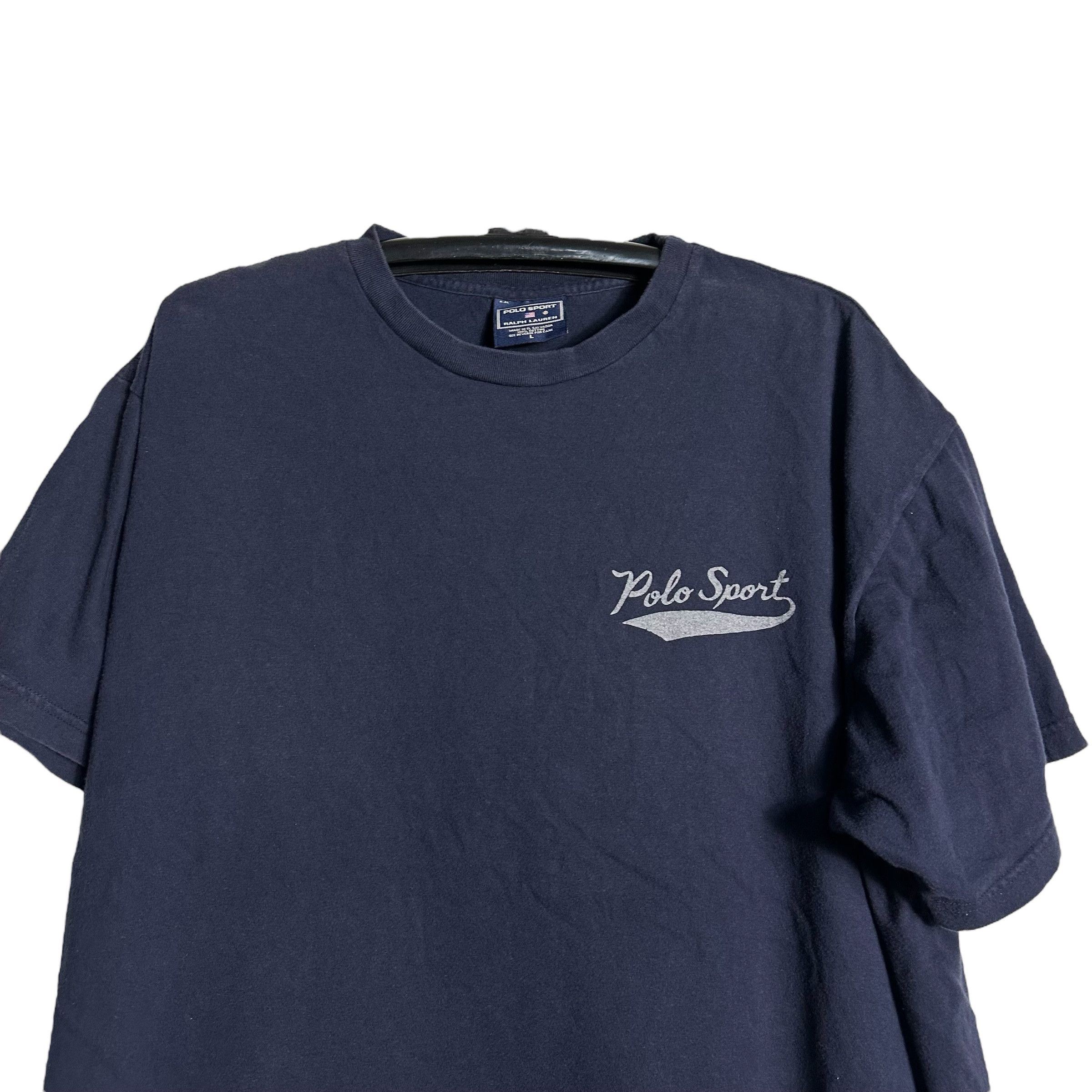 Ralph Lauren Sport 🔥RARE🔥Vintage Polo Sport Ralph Lauren T-shirt Size US L / EU 52-54 / 3 - 2 Thumbnail