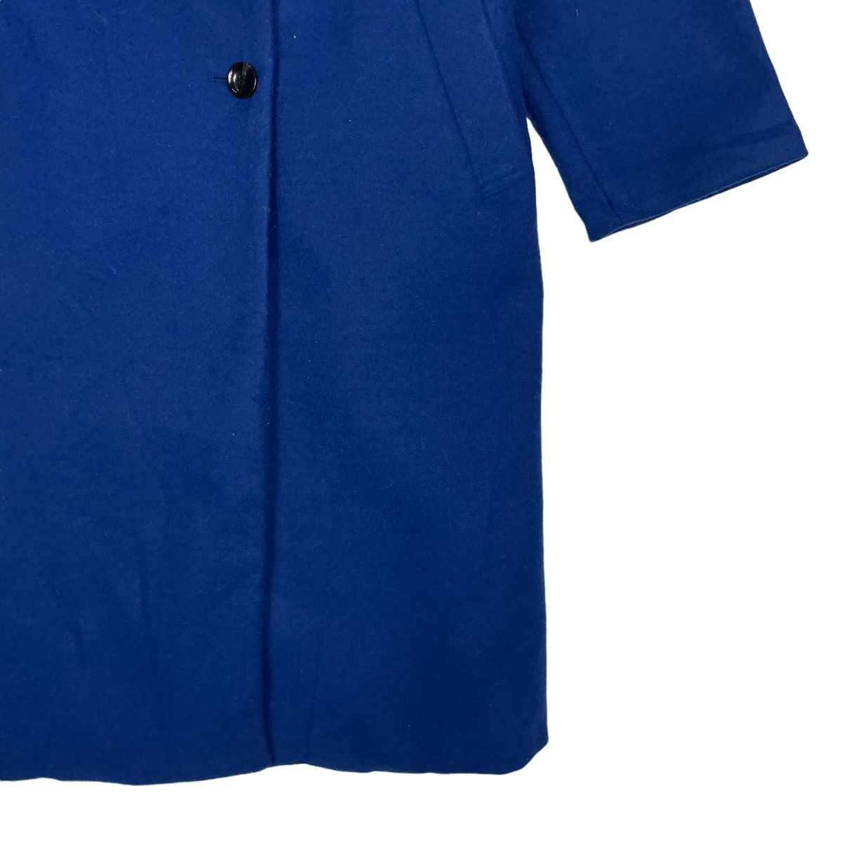 Comme Ca Ism × Japanese Brand 💥COMME CA ISM OVERCOAT BUTTON ROYAL BLUE JACKET Size US L / EU 52-54 / 3 - 4 Thumbnail