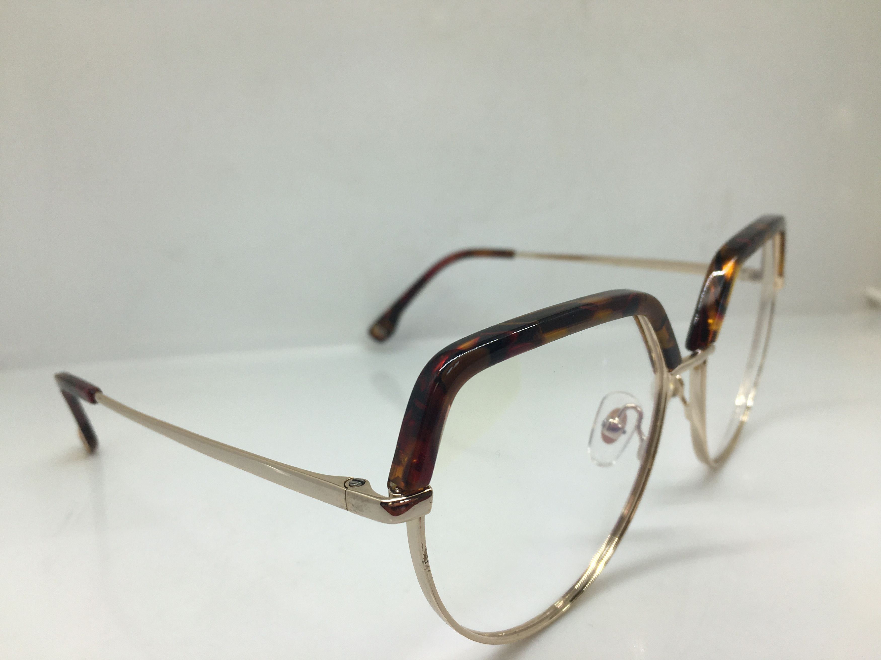 Other Tortoise Gold Cateye Eyeglasses Frame Size ONE SIZE - 2 Thumbnail