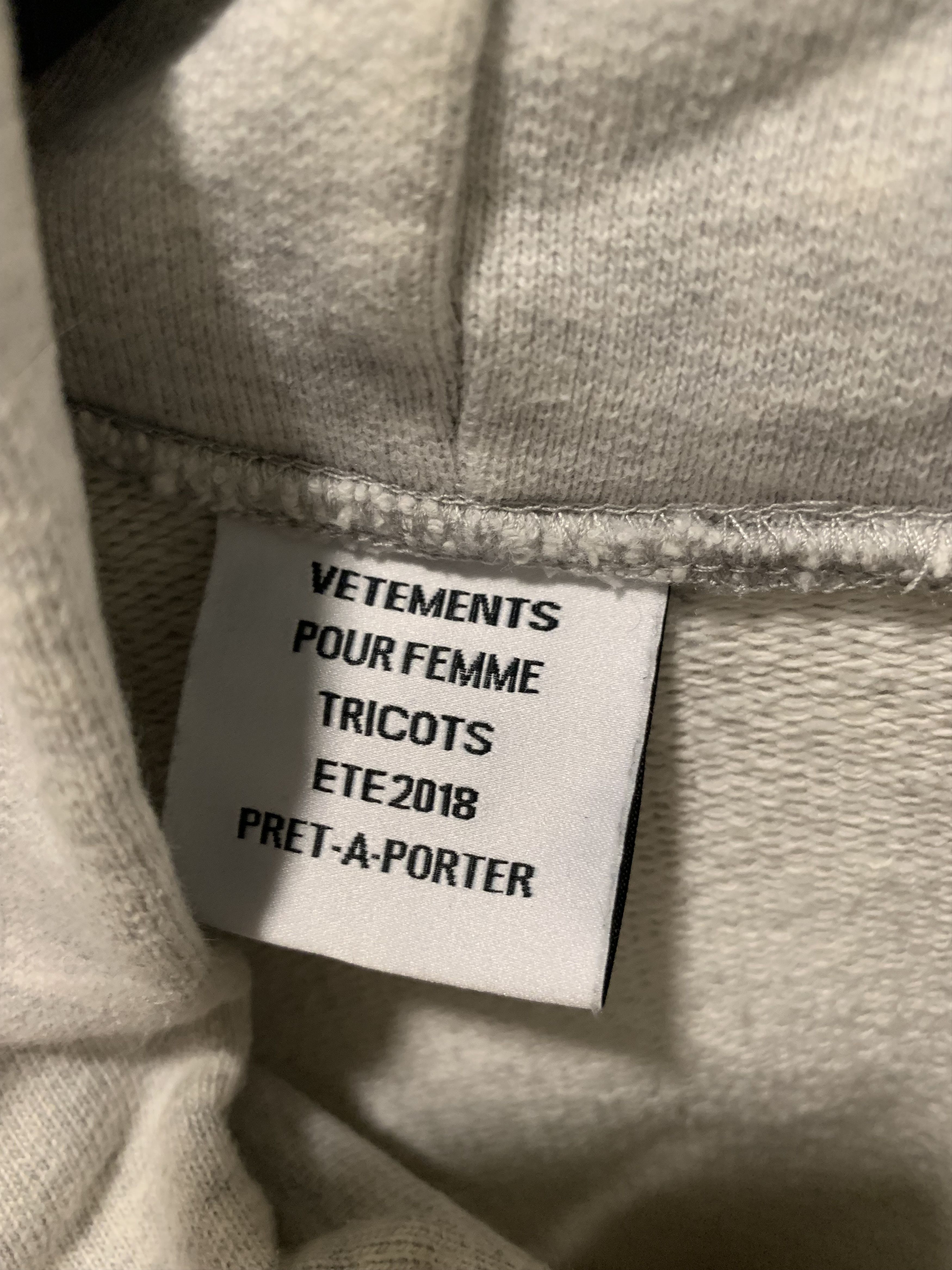 Vetements vetements hoodie Size US L / EU 52-54 / 3 - 6 Thumbnail