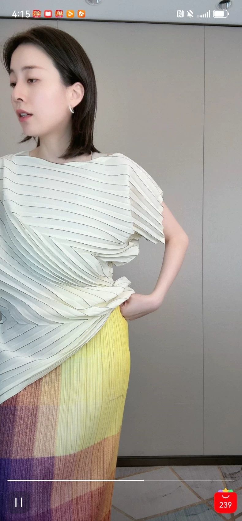 Issey Miyake issey miyake size:2 white top Size XXS / US 00 / IT 34 - 8 Thumbnail