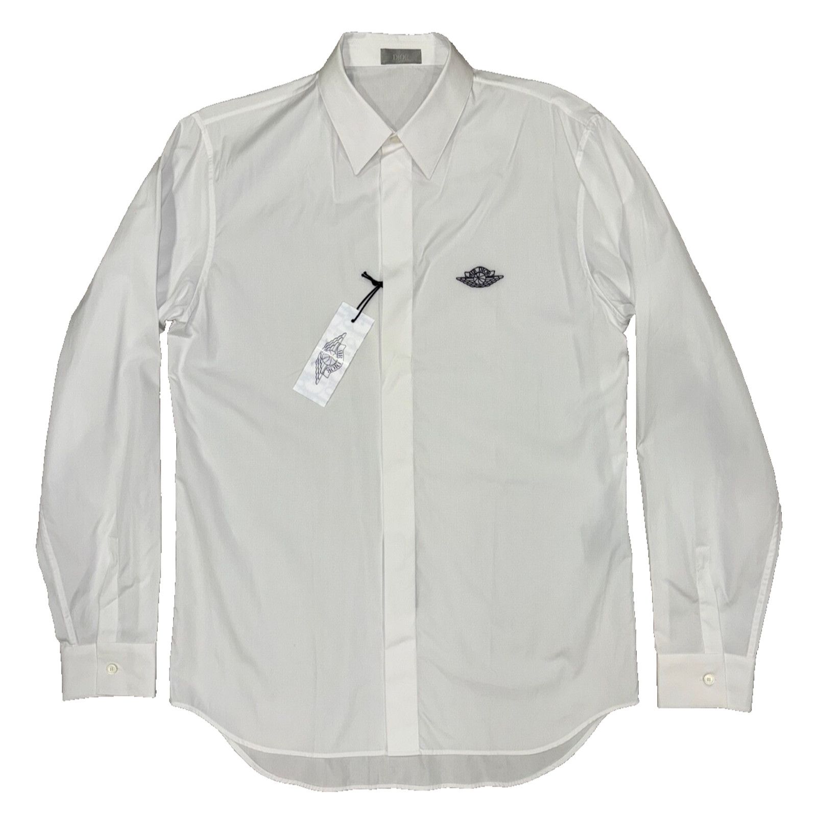 Dior Air Dior Jordan Wing Basketball White Logo Long Sleeve Size US M / EU 48-50 / 2 - 1 Thumbnail