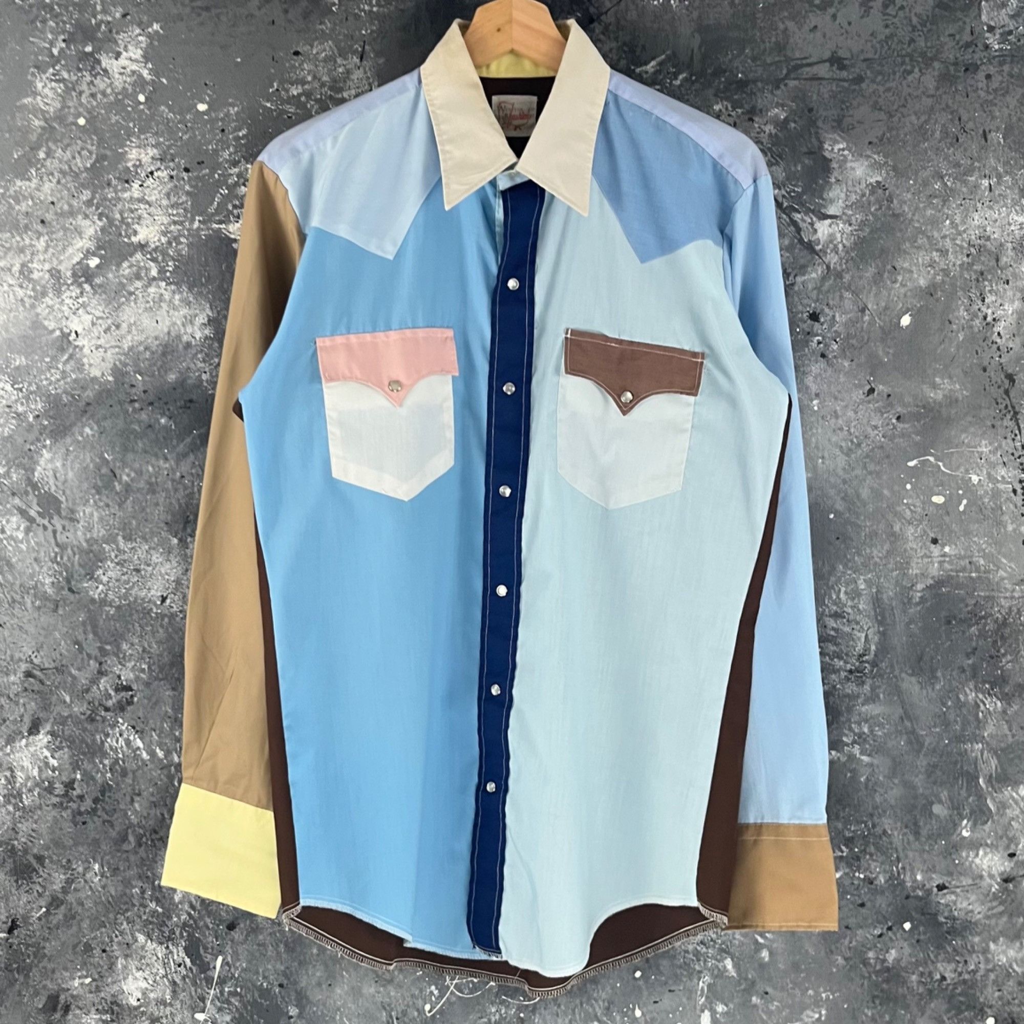 Vintage Vintage 70’s Western fashions shirt Size US M / EU 48-50 / 2 - 1 Thumbnail