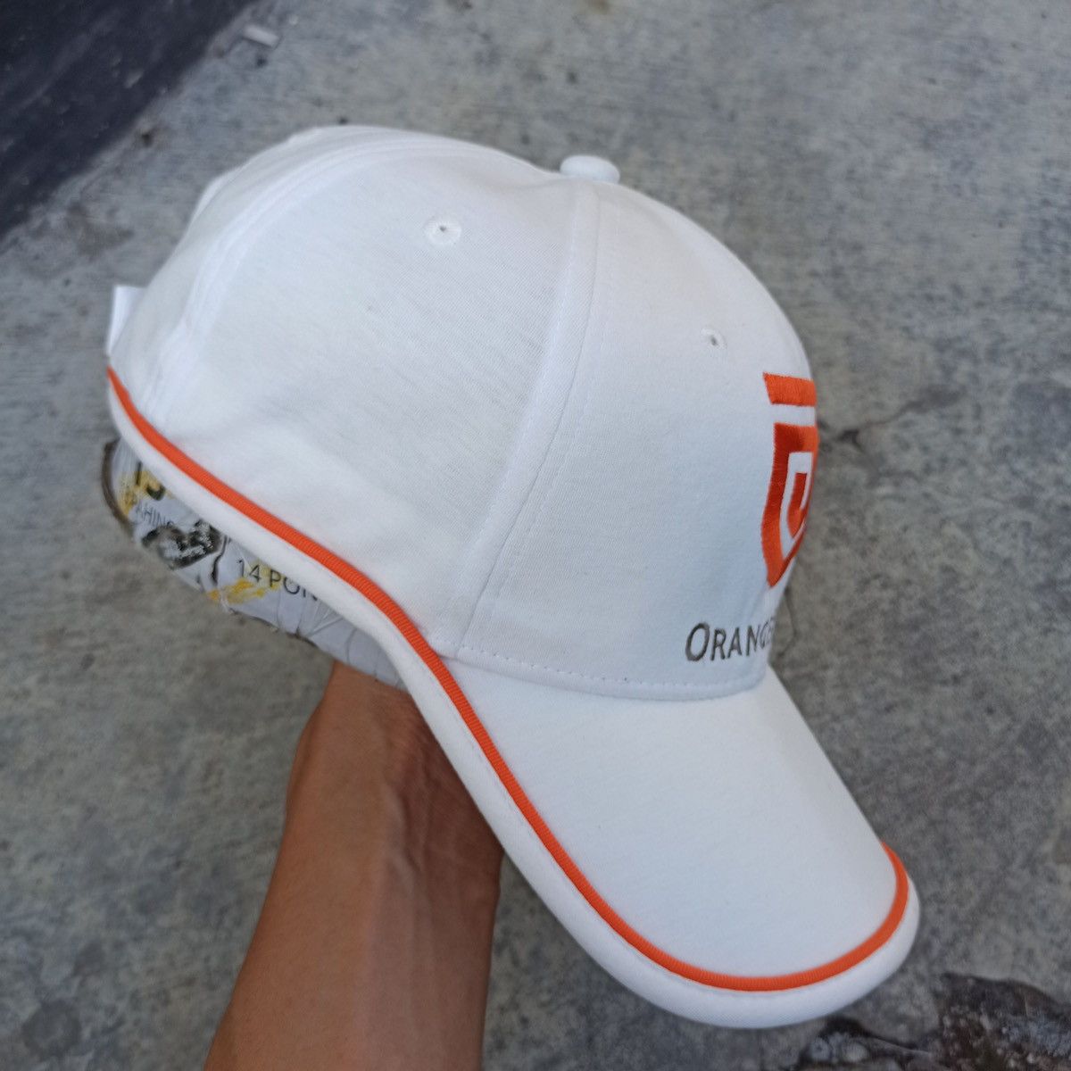 ARCHIVAL HAT 2016 KLPGA hat. Orange life championship