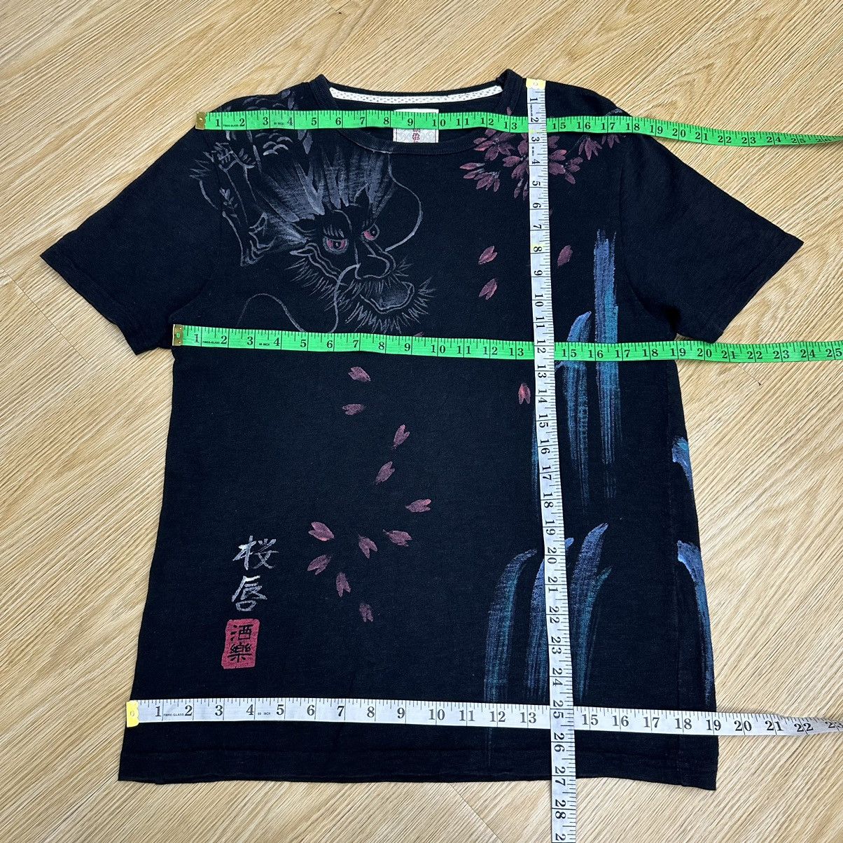 Karakuri Tamashii Sukajan Dragon Summer Vintage TShirt A734 Size US M / EU 48-50 / 2 - 5 Thumbnail