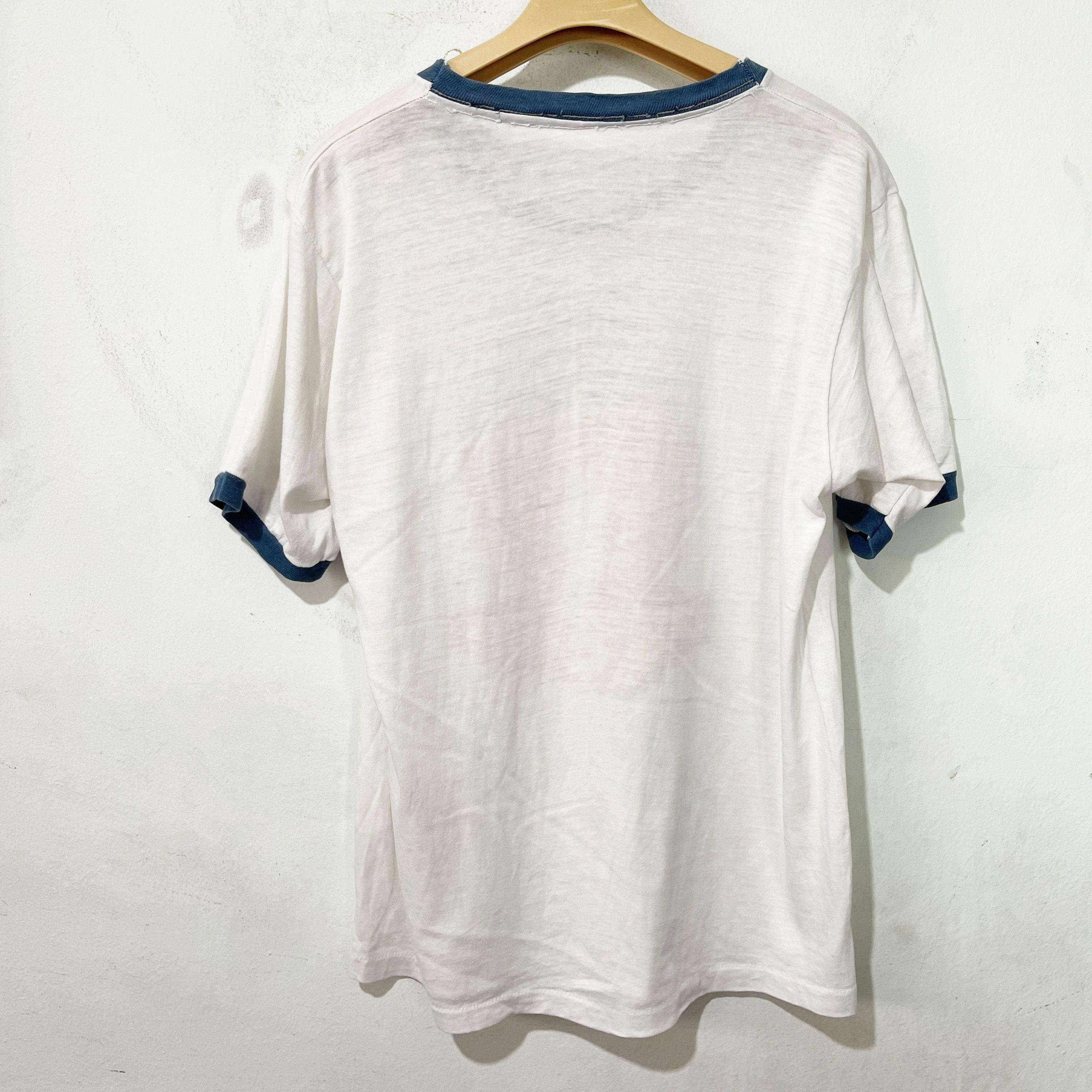 Vintage Vintage 80s Cigar Smoker Make The Best Lovers Ringer Tee Size US S / EU 44-46 / 1 - 4 Thumbnail