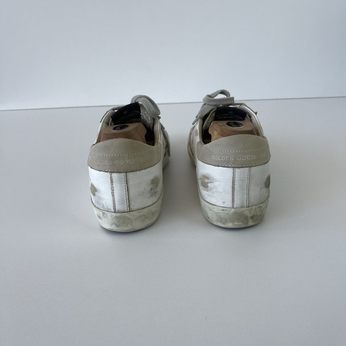 Golden Goose Golden Goose Love Dealer GGDB Superstar Leather Sneakers Size US 8 / EU 41 - 10 Thumbnail