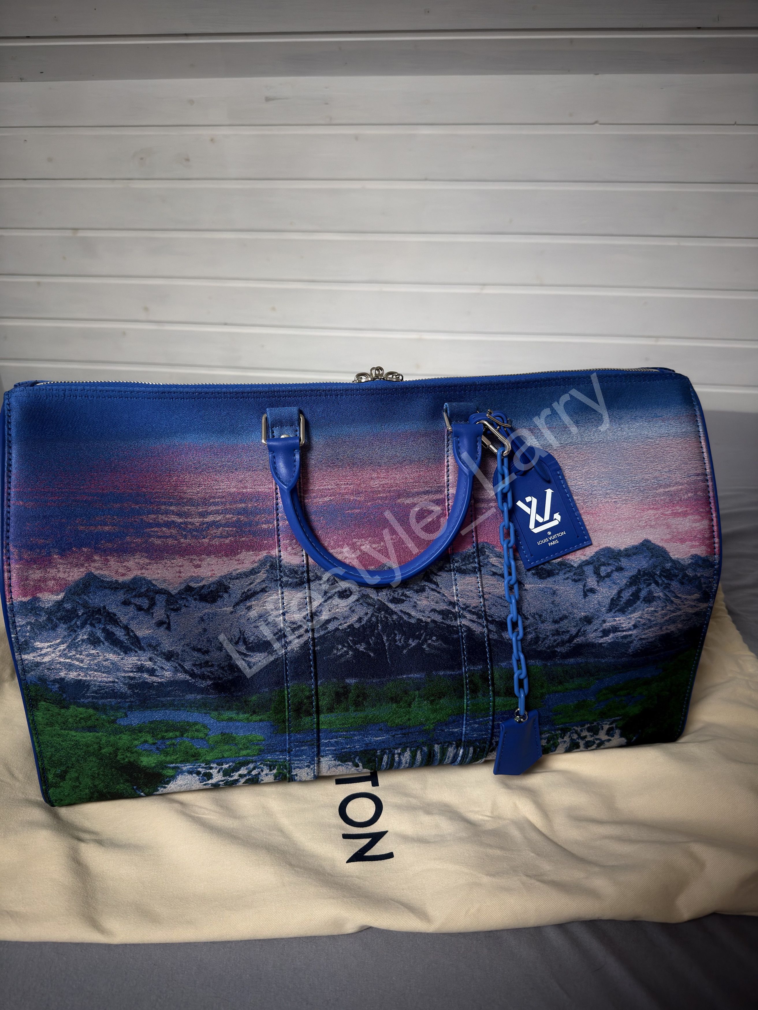 Louis Vuitton Louis Vuitton SS22 Landscape Keepall 50B Virgil Abloh M59676 Size ONE SIZE - 1 Thumbnail