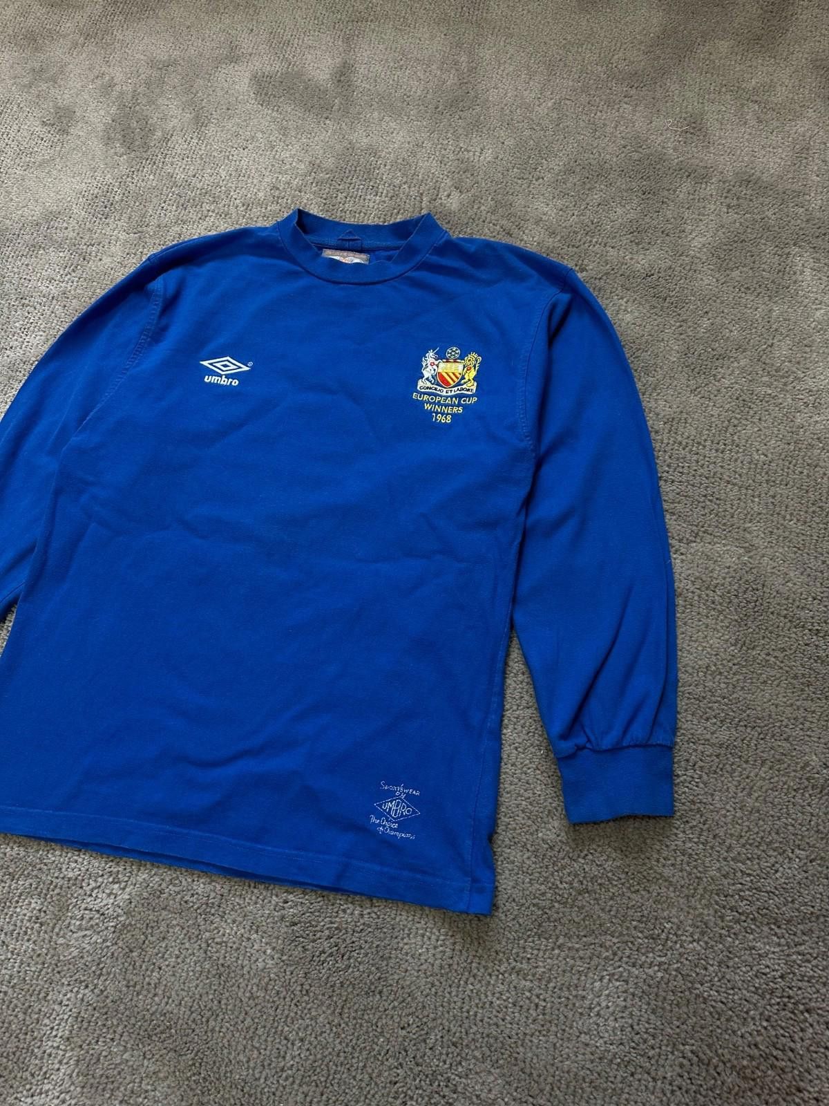 Umbro MANCHESTER UNITED VINTAGE UMBRO 1968 REISSUE SHIRT WEMBLEY Size US S / EU 44-46 / 1 - 3 Thumbnail