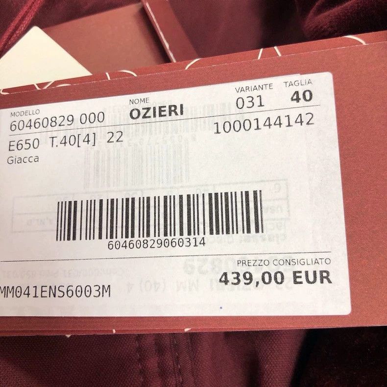Other Max Mara Burgundy velvet jacket Size M / US 6-8 / IT 42-44 - 7 Thumbnail