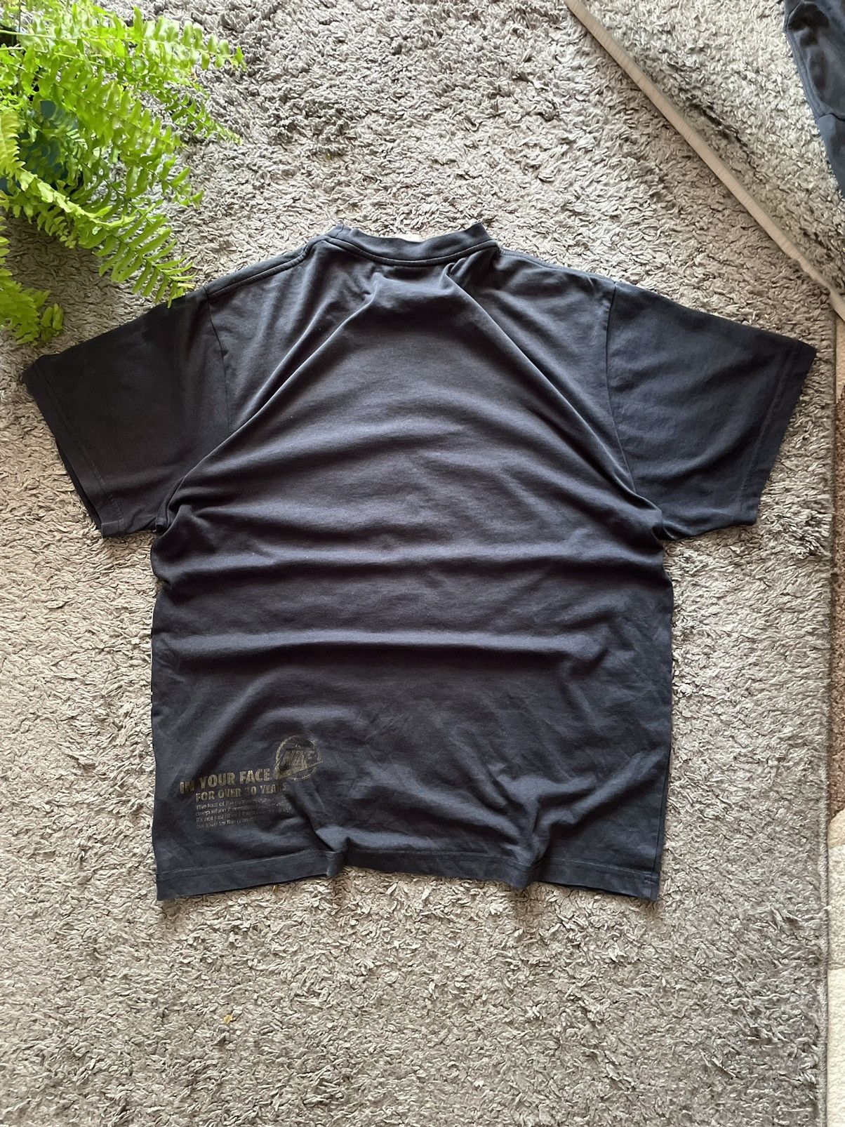Nike × Vintage 00s Nike T-Shirt Streetwear Vintage Big Logo Swoosh Rare Size US L / EU 52-54 / 3 - 8 Thumbnail