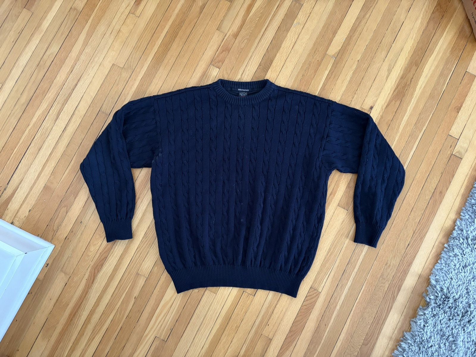 Paul & Shark PAUL & SHARK BRETAGNE CABLE KNIT SWEATER JUMPER Sz 2 Size US XXL / EU 58 / 5 - 1 Thumbnail
