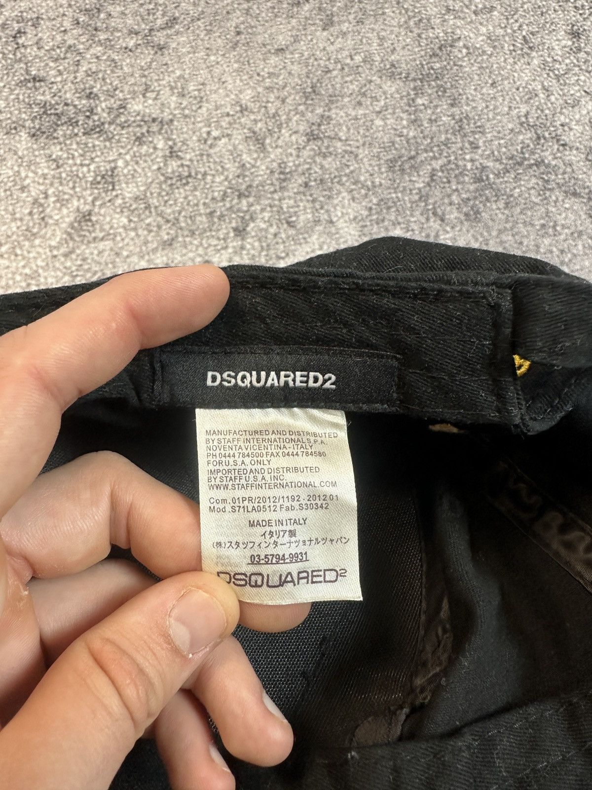 Dsquared2 Vintage Dsquared2 Cap Logo Rare Streetwear USA Casual Style Size ONE SIZE - 5 Thumbnail