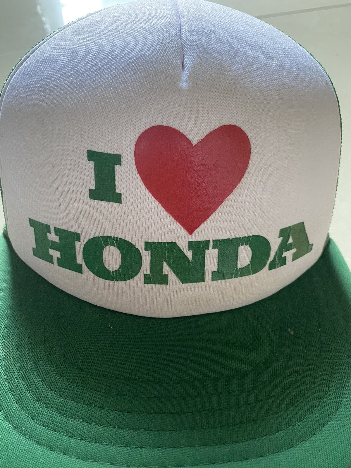 Honda Vintage 90s HONDA TRUCKER HAT Size ONE SIZE - 2 Thumbnail