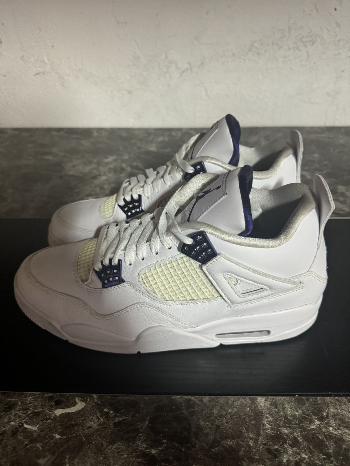Jordan Brand Air Jordan 4 "Metallica" Purple Men’s Size 12 OG Box Size US 12 / EU 45 - 2 Thumbnail