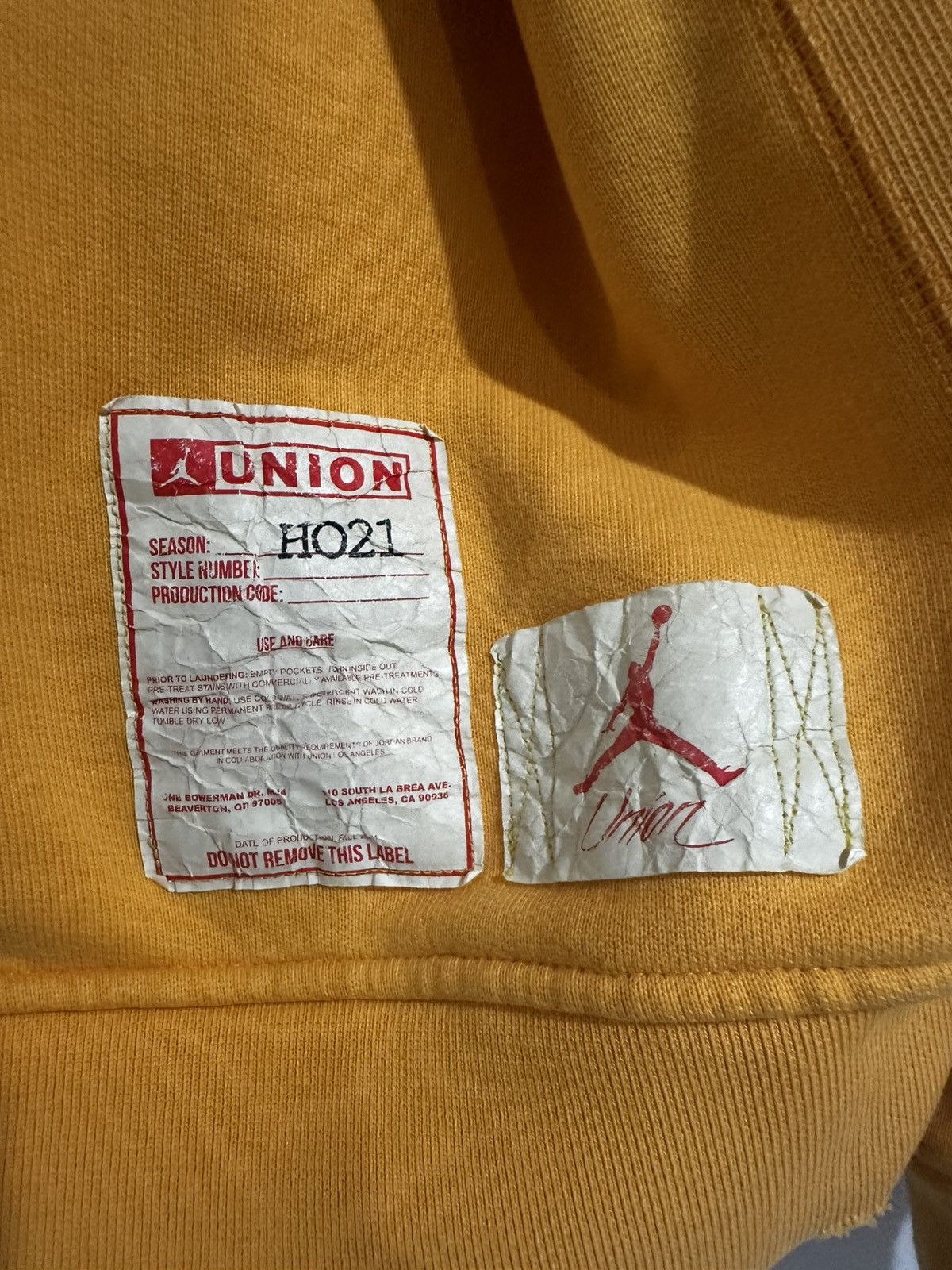 Jordan Brand × Union LA Jordan x Union LA Hoodie Size US L / EU 52-54 / 3 - 4 Thumbnail