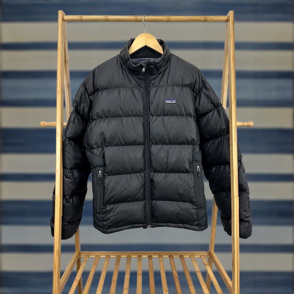 Patagonia VTG Patagonia Sundance Channel Indie Film TV Movie Puffer Down Crew Jacket L Black Mens Jacket Size US L / EU 52-54 / 3 - 1 Thumbnail