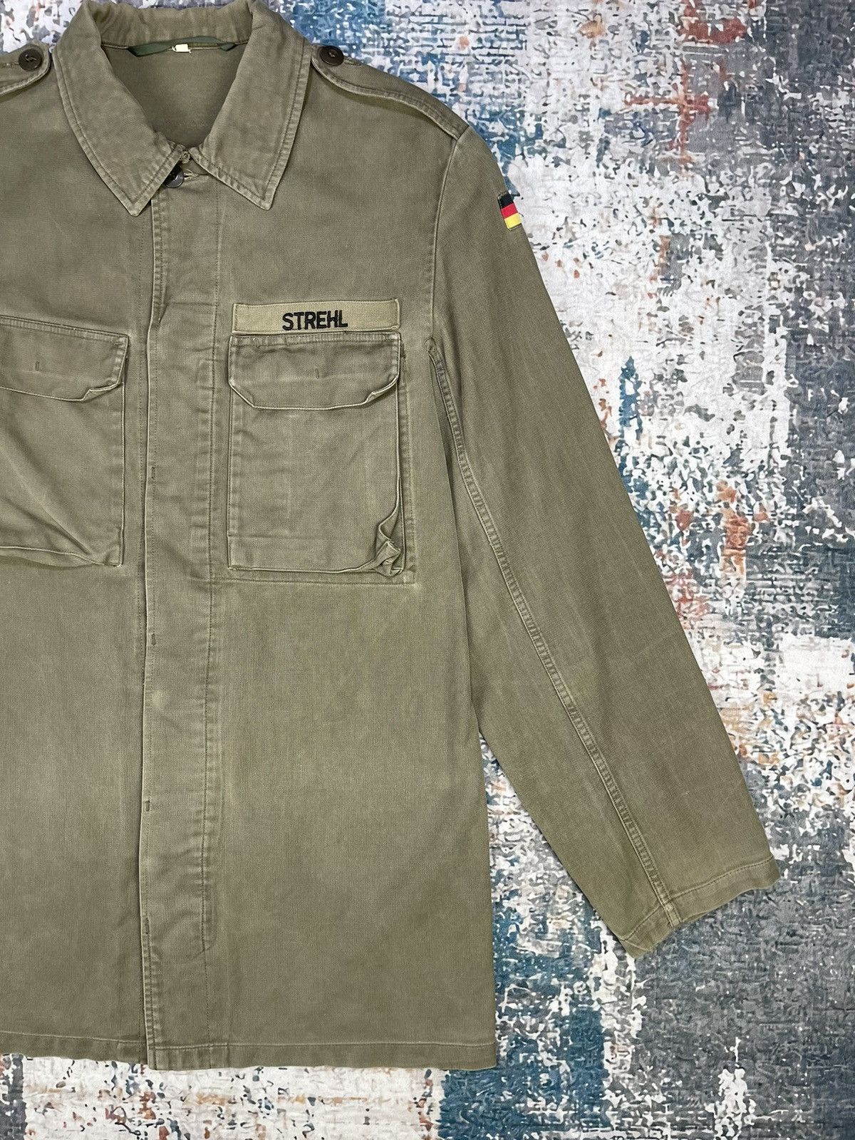 Vintage Vintage German Army Field Shirt Jackets Size US M / EU 48-50 / 2 - 4 Thumbnail