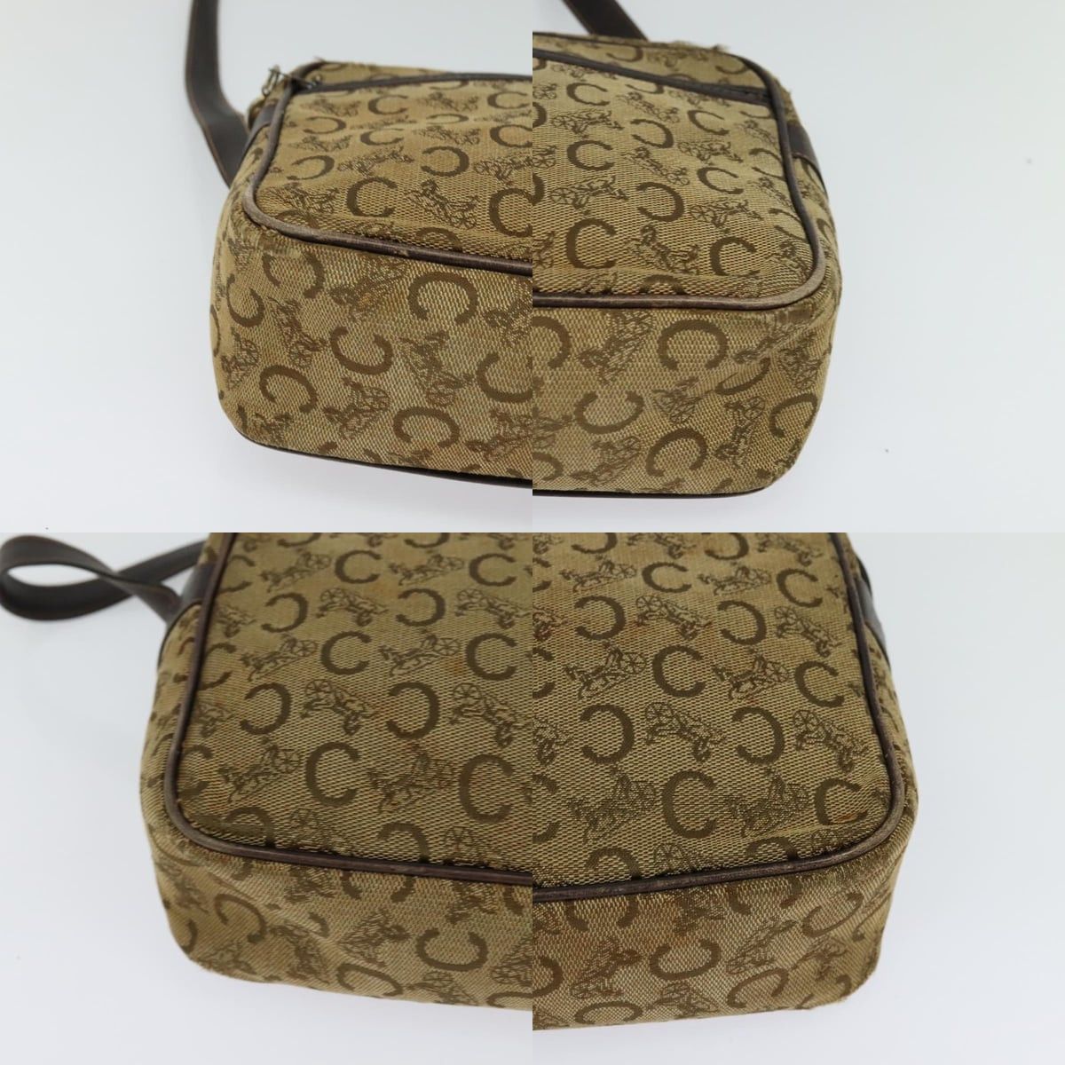 Celine CELINE C Sulky Shoulder Bag Canvas Beige Size ONE SIZE - 10 Thumbnail