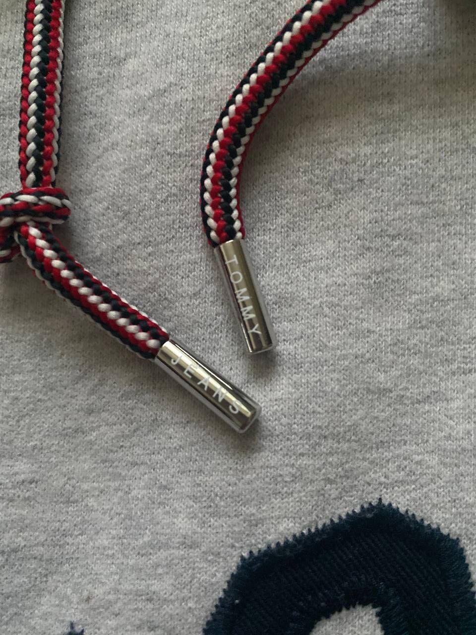 Tommy Hilfiger Tommy Jeans Oversized Grey Hoodie Dress Tommy Logo M Size M / US 6-8 / IT 42-44 - 2 Thumbnail