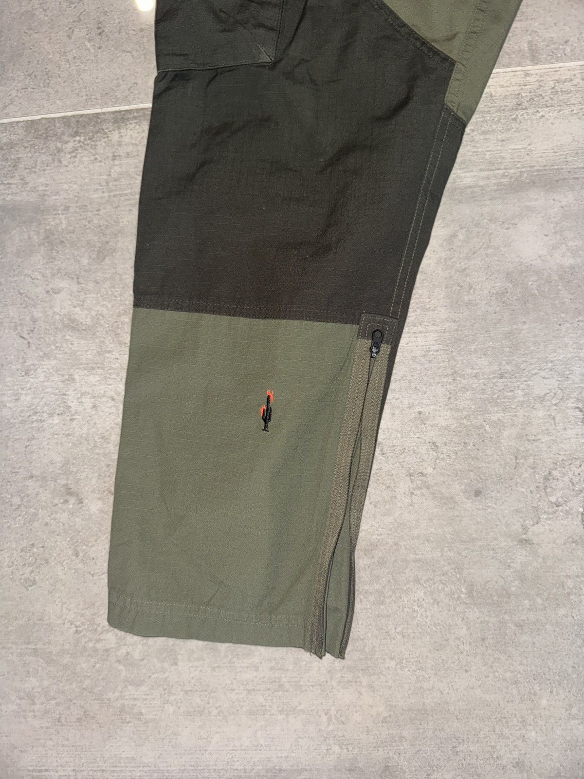 Jordan Brand Jordan x Cactus Jack Cargo pants green rare large Size US 34 / EU 50 - 4 Thumbnail
