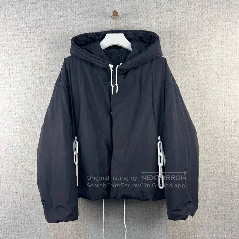Louis Vuitton Louis Vuitton Earth Chain Lock Hooded Cotton Jacket Size US M / EU 48-50 / 2 - 1 Thumbnail